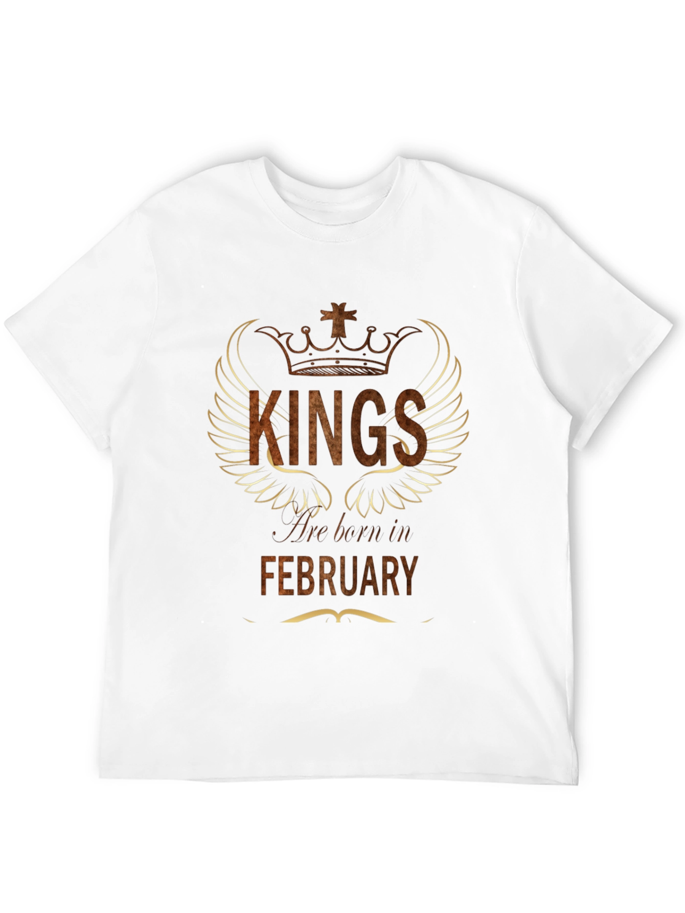 Kings are born in February T-Shirt