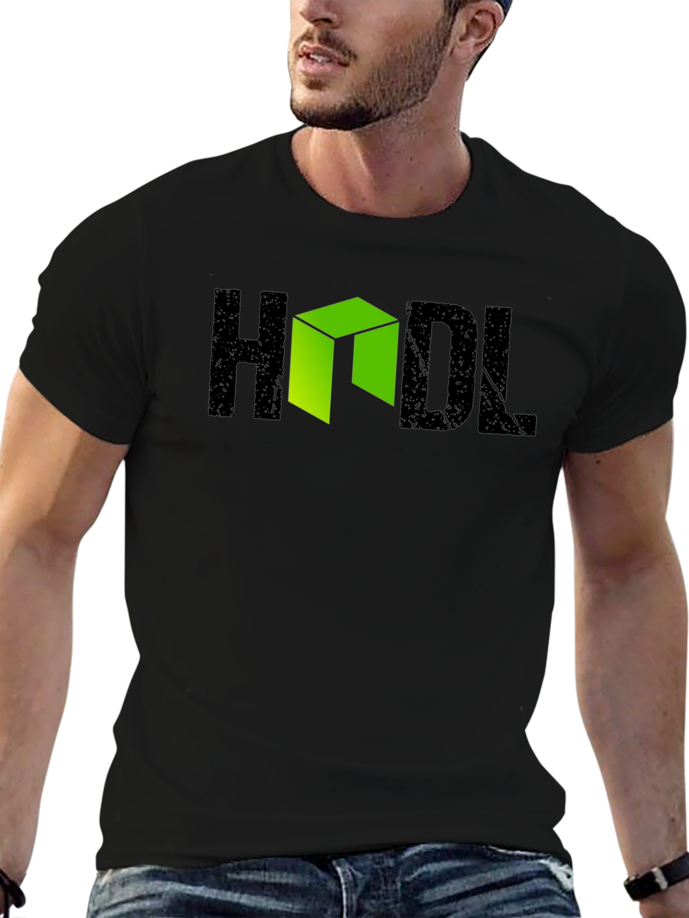 HODL Crypto T-Shirt - Black Graphic Tee