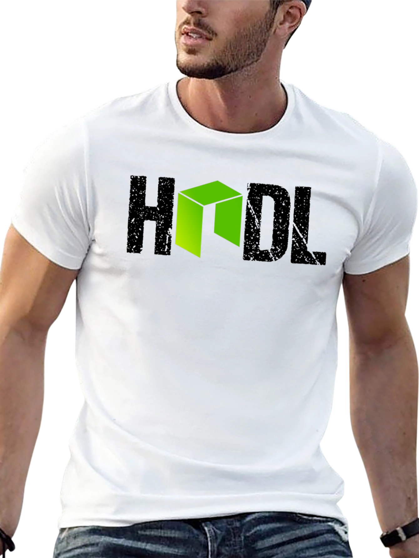 HODL Crypto T-Shirt - Black Graphic Tee