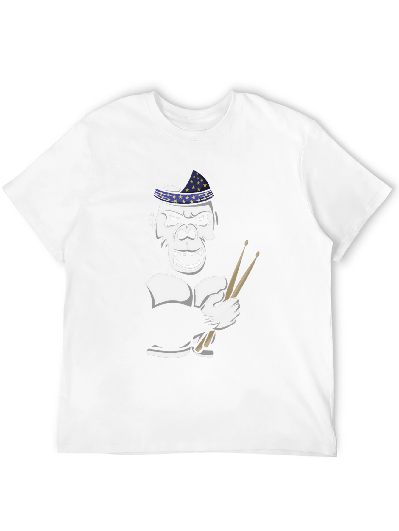 Drummer Gorilla Graphic Tee