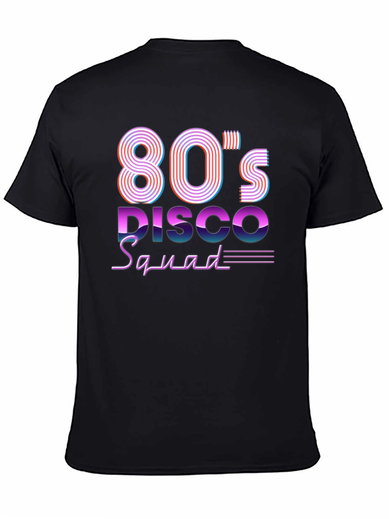 80s Disco Squad Retro Graphic T-Shirt