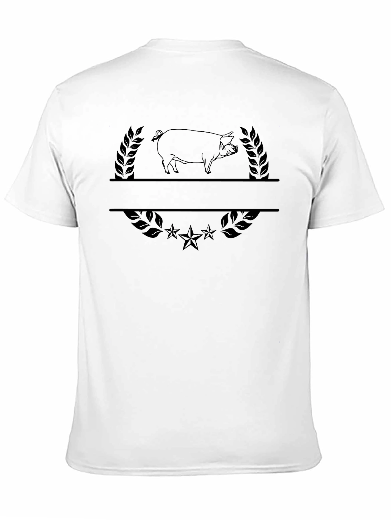 Pig Graphic Tee - Farm Animal T-Shirt