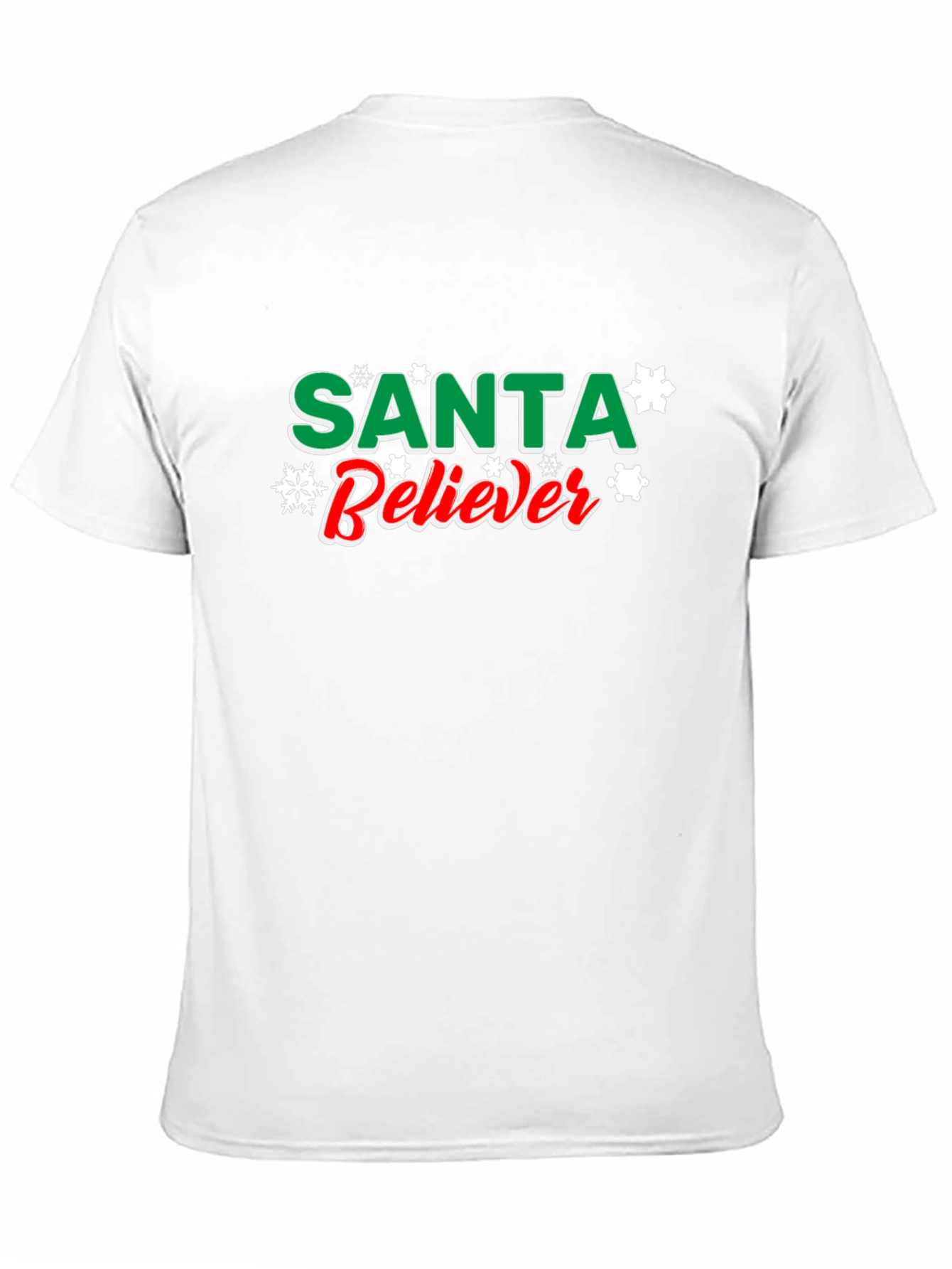 Santa Believer Graphic Tee - Holiday Cheer