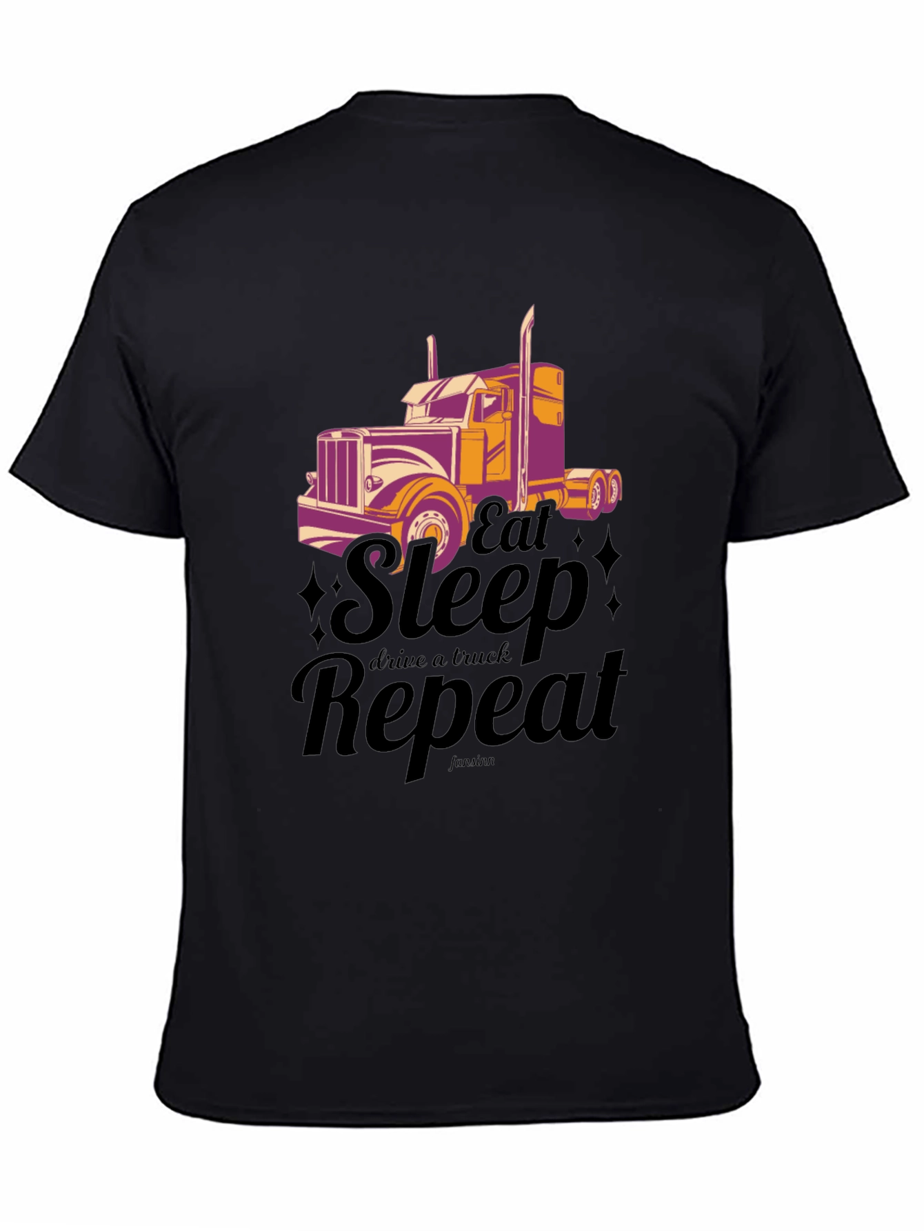 Eat Sleep Drive A Truck Repeat T-shirt