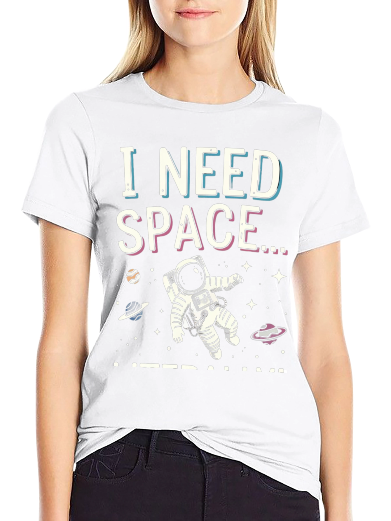 I Need Space Graphic T-Shirt