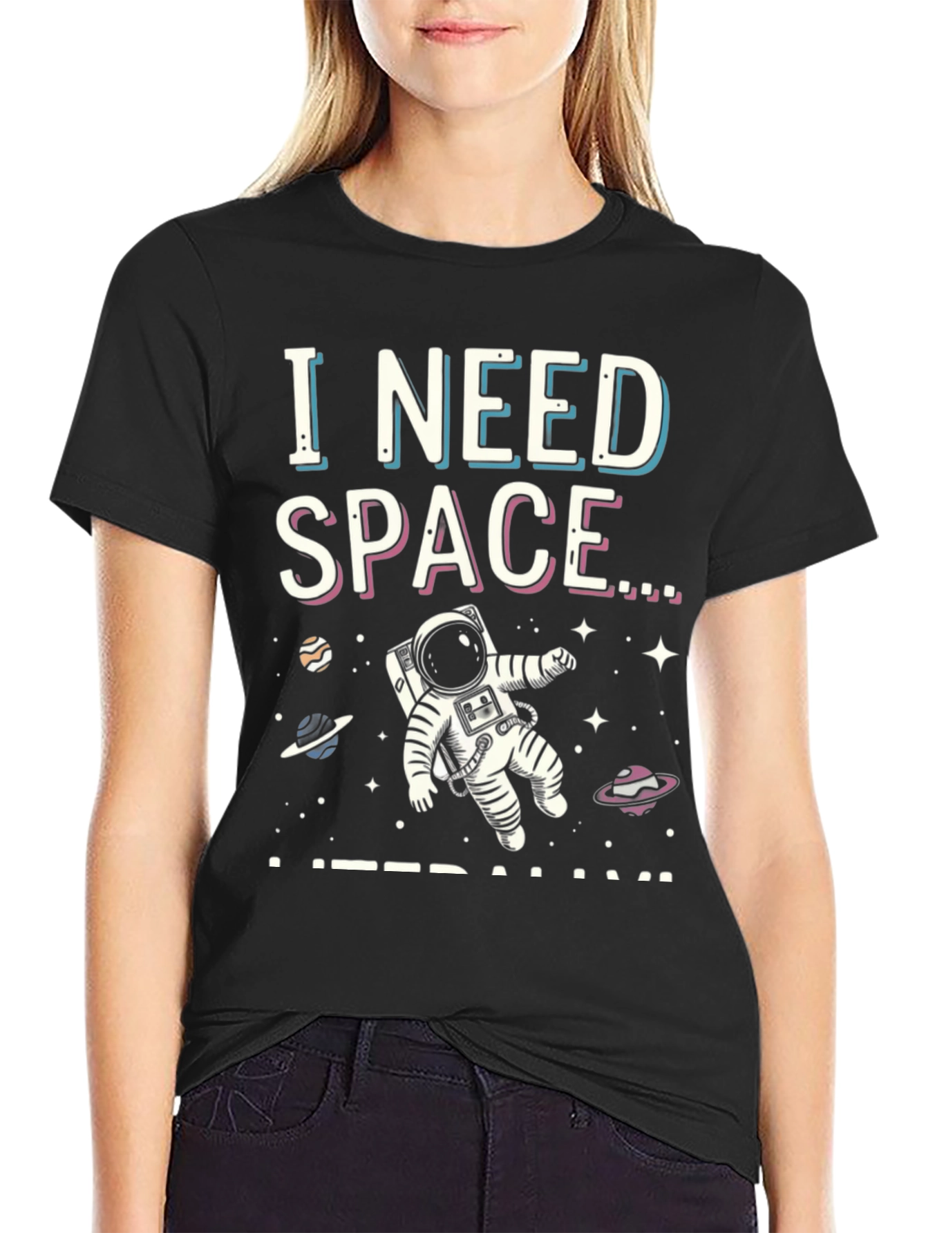 I Need Space Graphic T-Shirt