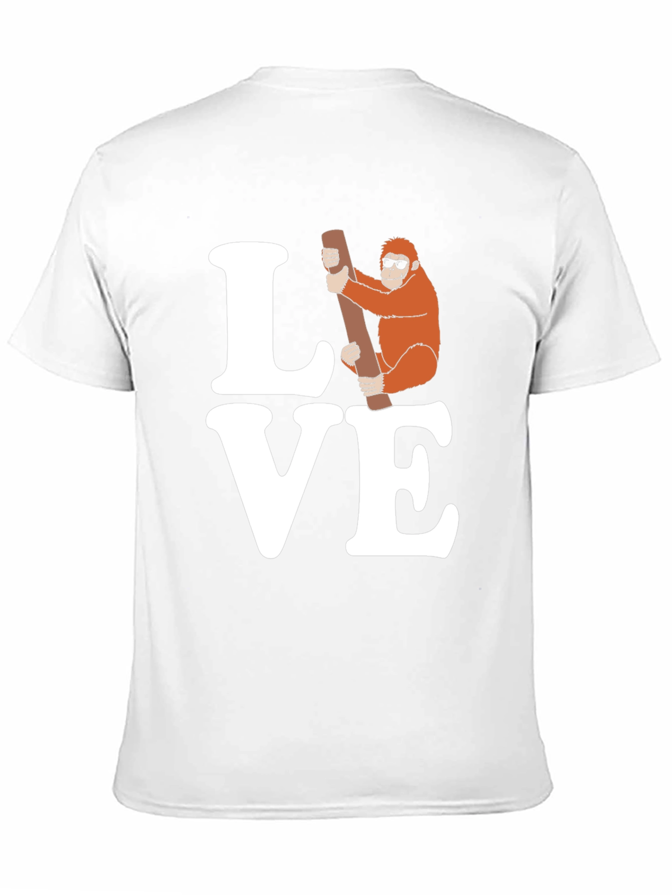 Love Orangutan T-Shirt - Fun Graphic Tee