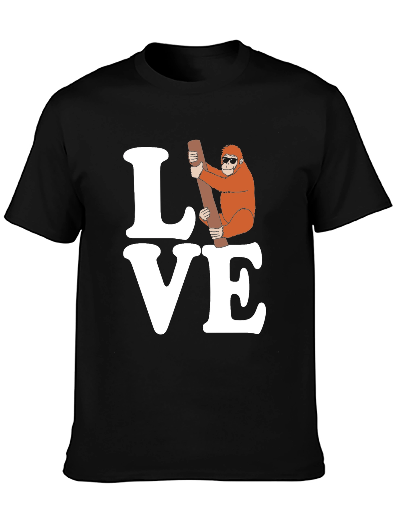 Love Orangutan T-Shirt - Fun Graphic Tee