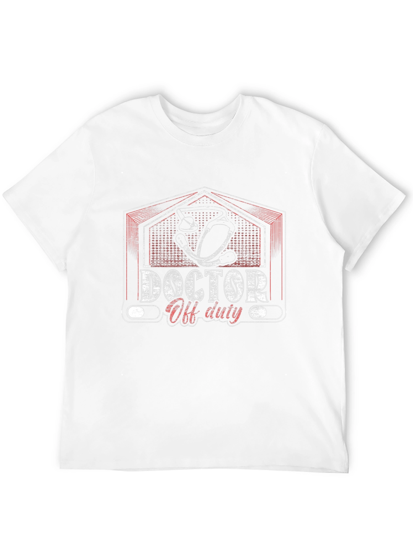 Doctor Off Duty Graphic T-Shirt - Black