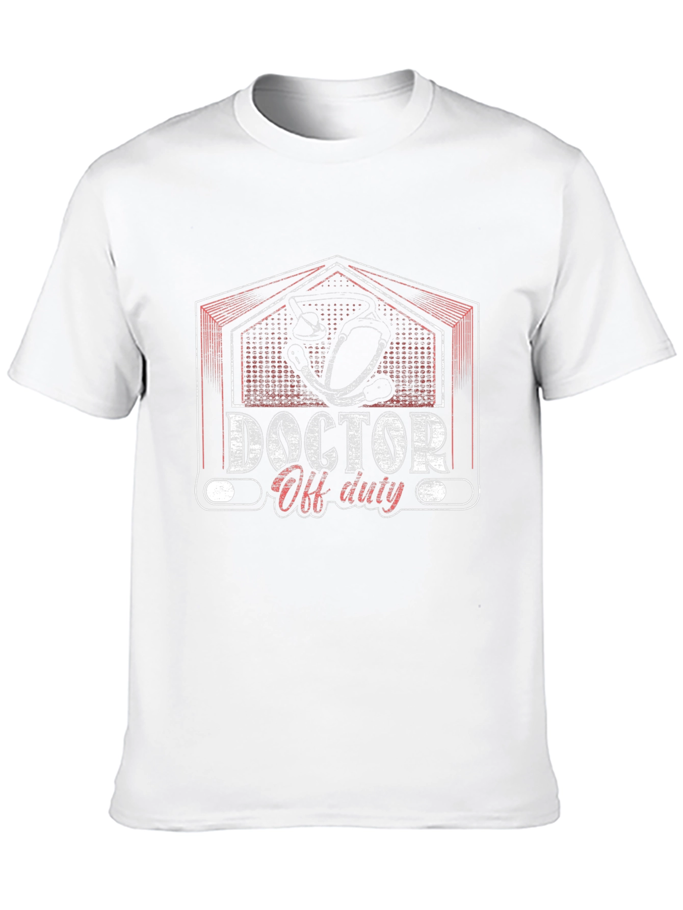 Doctor Off Duty Graphic T-Shirt - Black
