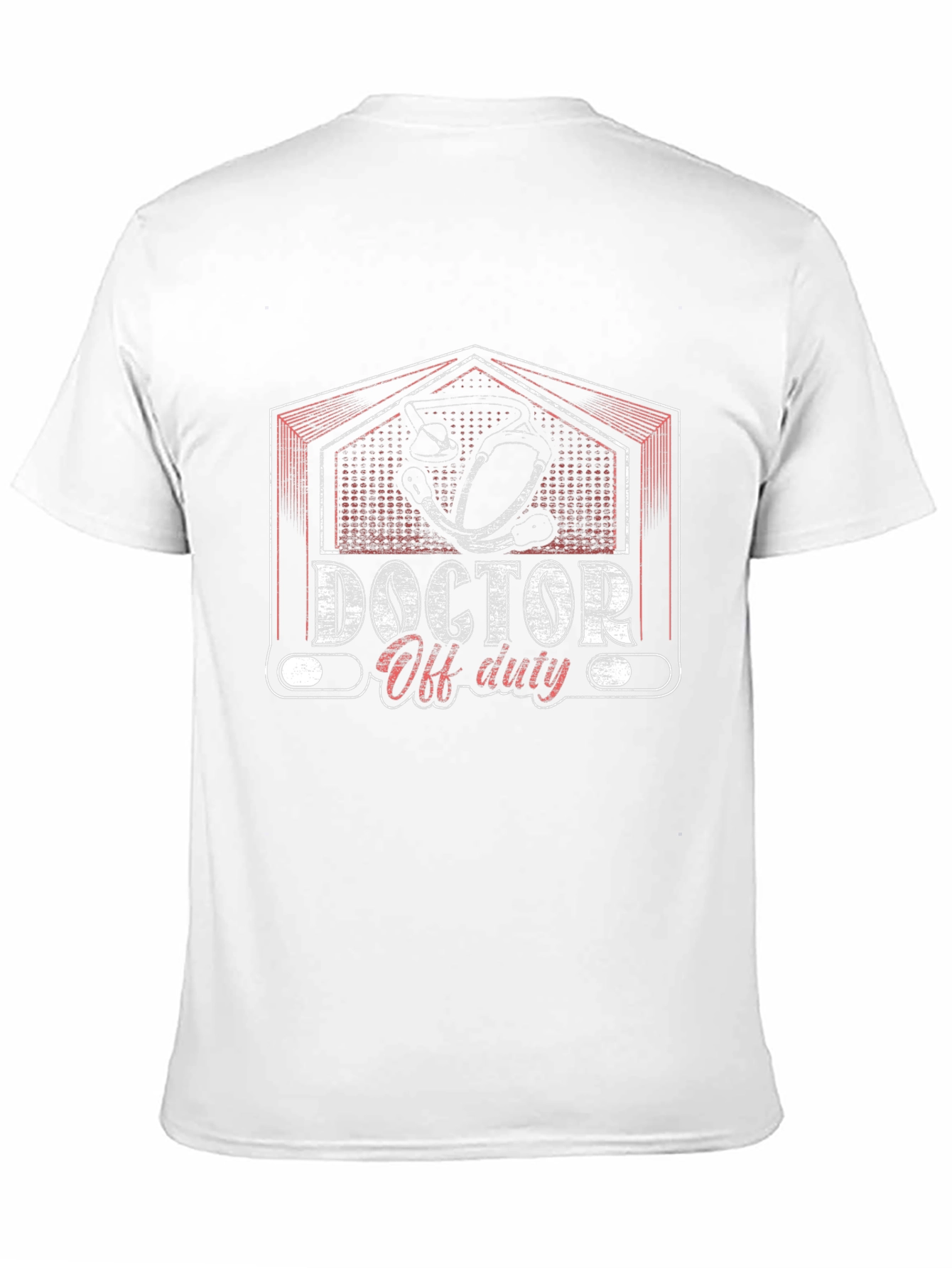 Doctor Off Duty Graphic T-Shirt - Black