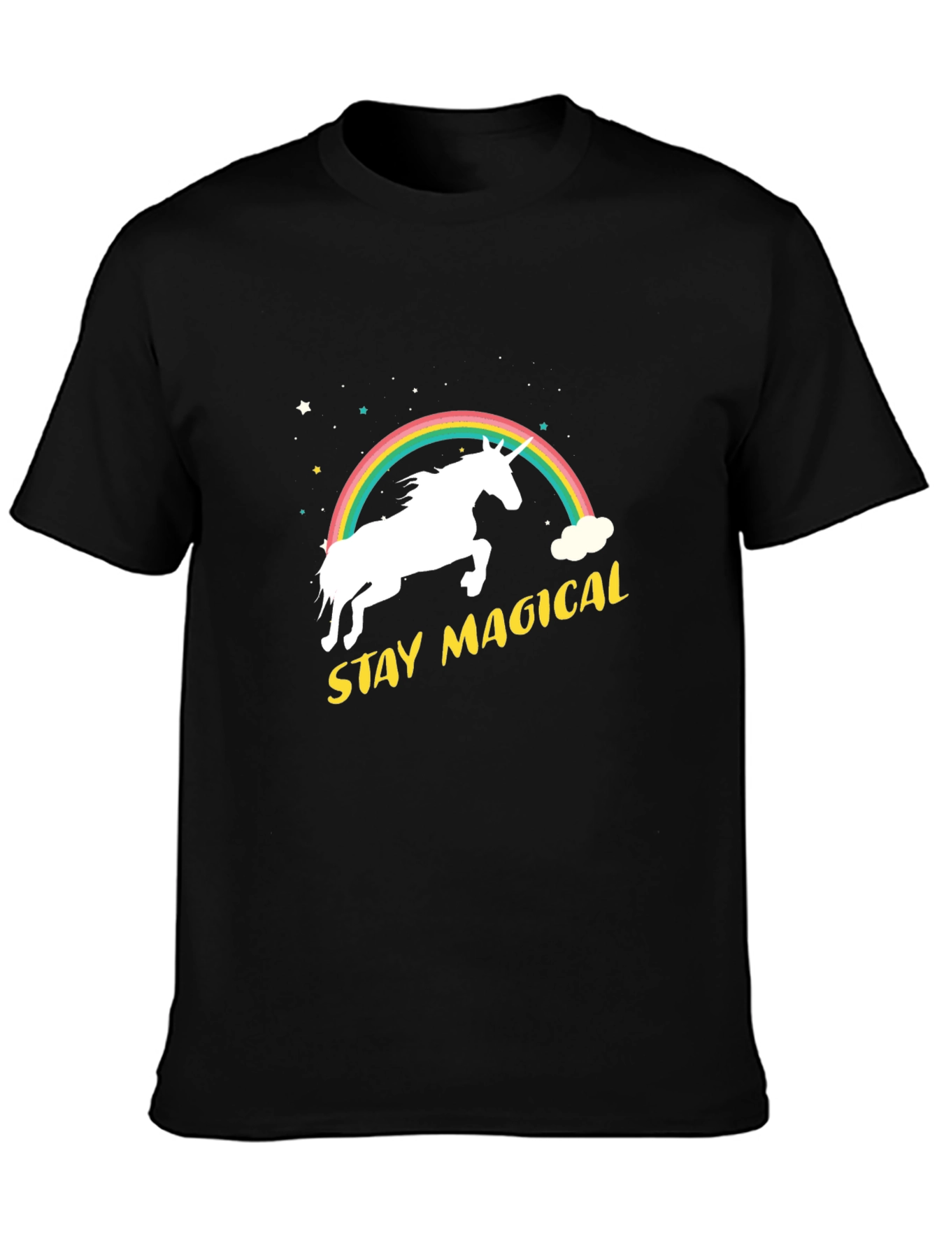 Magical Unicorn Rainbow Graphic Tee