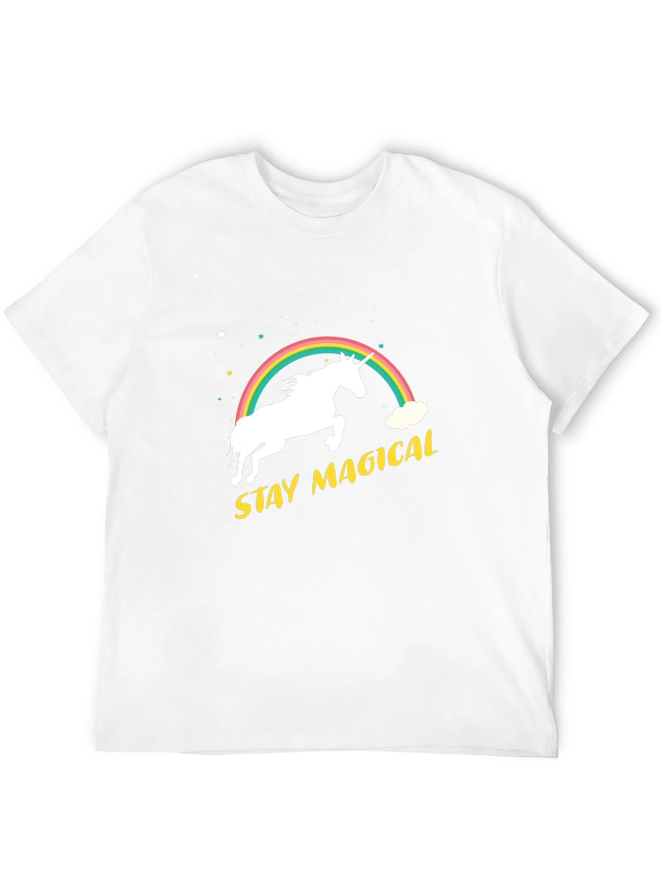 Magical Unicorn Rainbow Graphic Tee