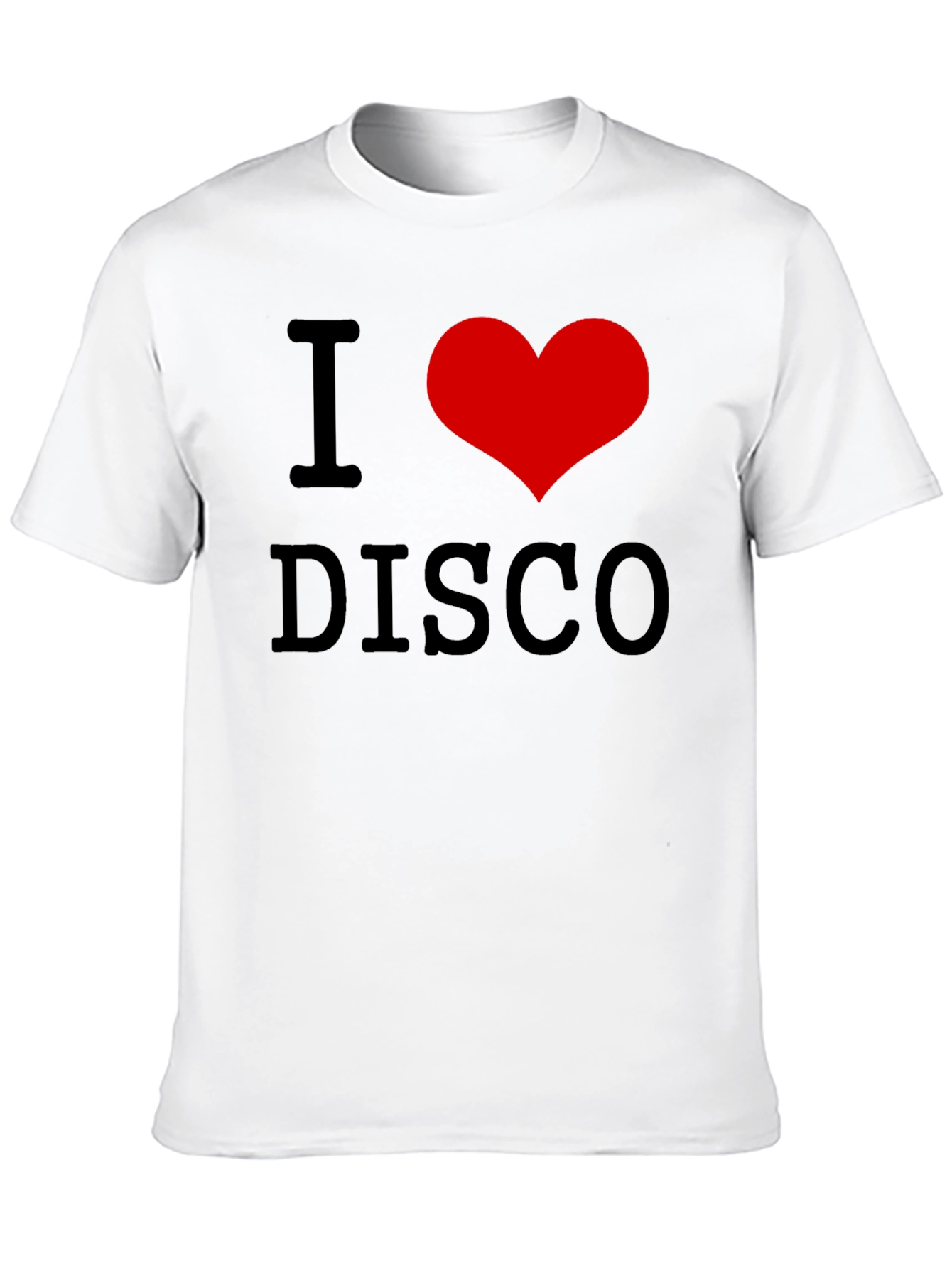 I Heart Disco Graphic Tee - Retro Dance Shirt