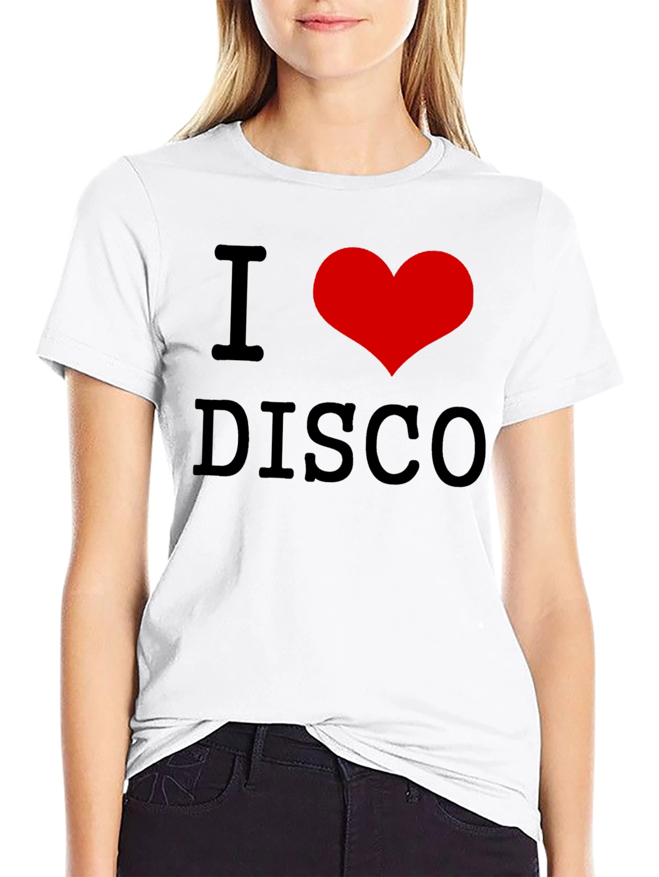 I Heart Disco Graphic Tee - Retro Dance Shirt