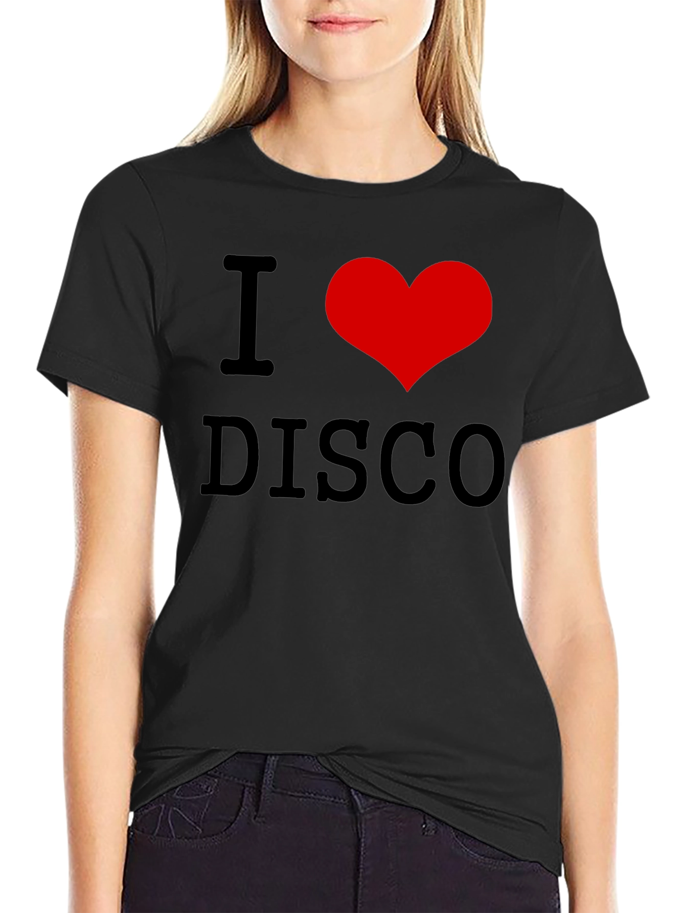 I Heart Disco Graphic Tee - Retro Dance Shirt
