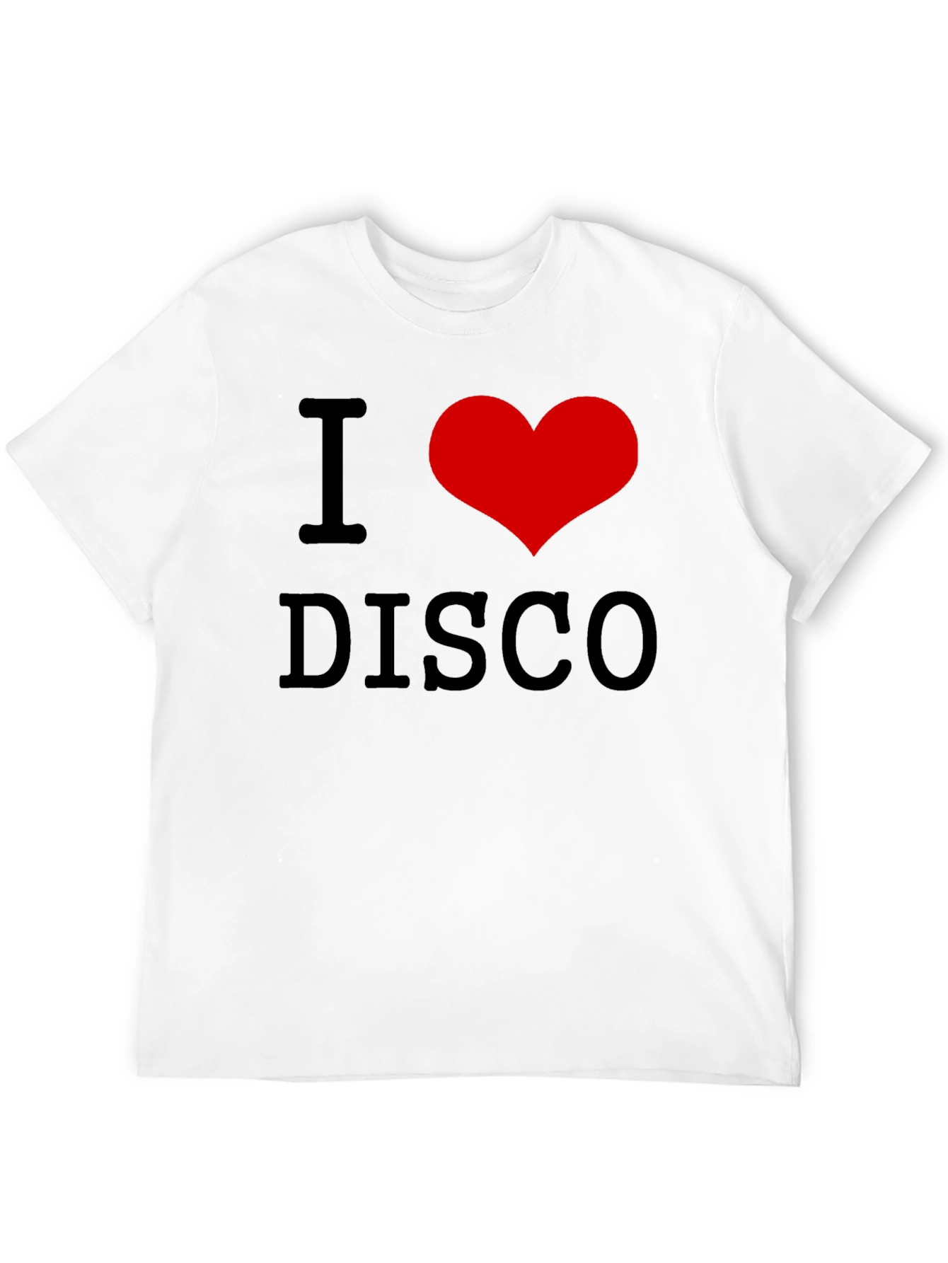 I Heart Disco Graphic Tee - Retro Dance Shirt