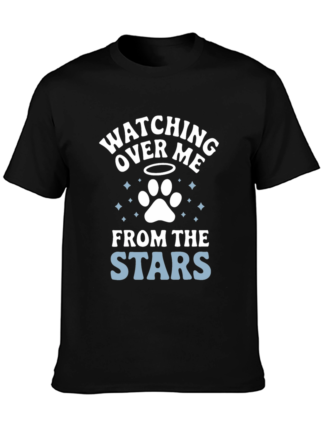 Watching Over Me Pet Loss Memorial T-Shirt