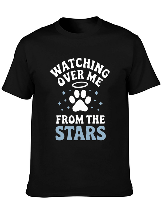 Watching Over Me Pet Loss Memorial T-Shirt
