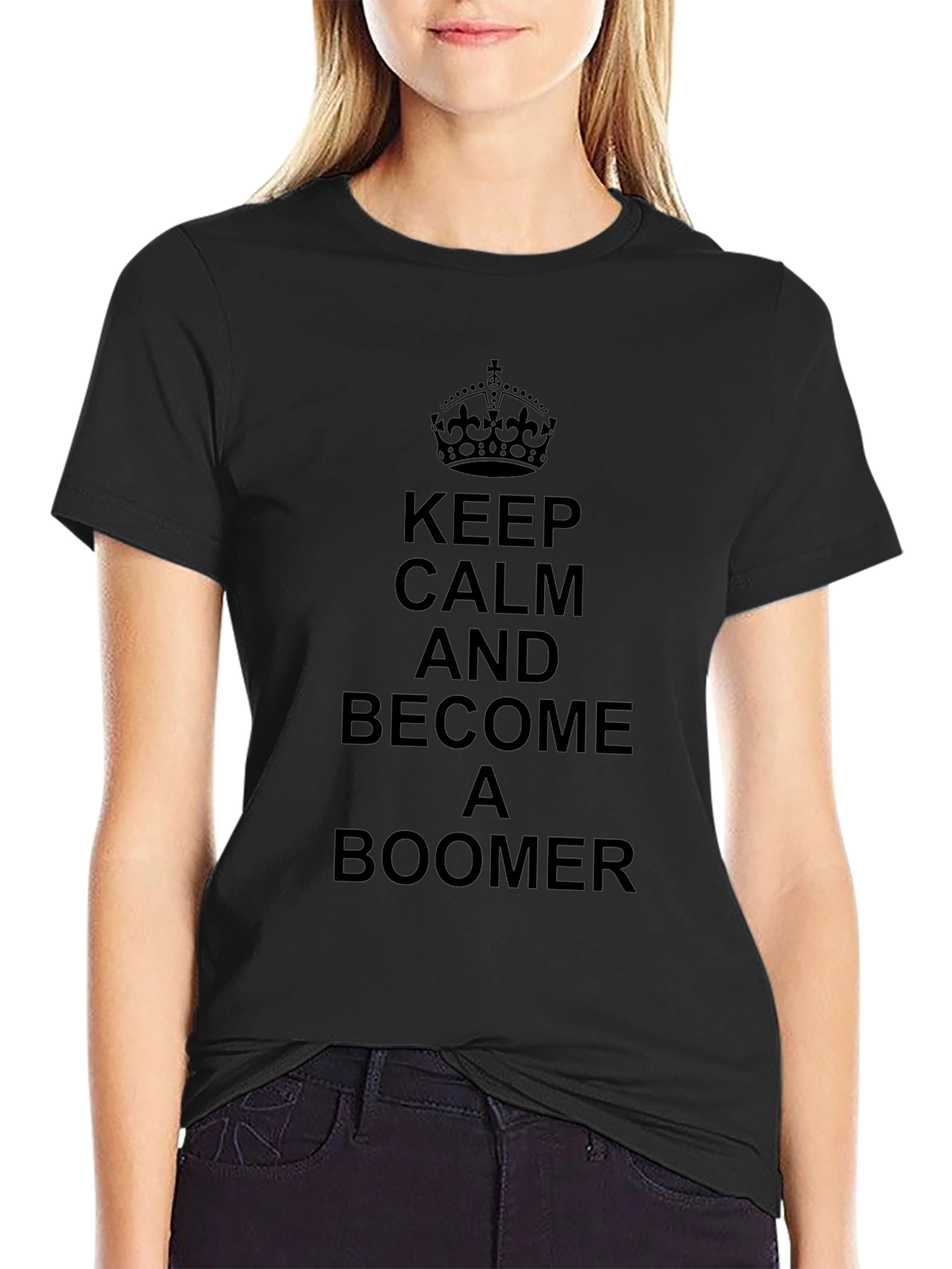 Keep Calm & Become a Boomer Graphic Tee