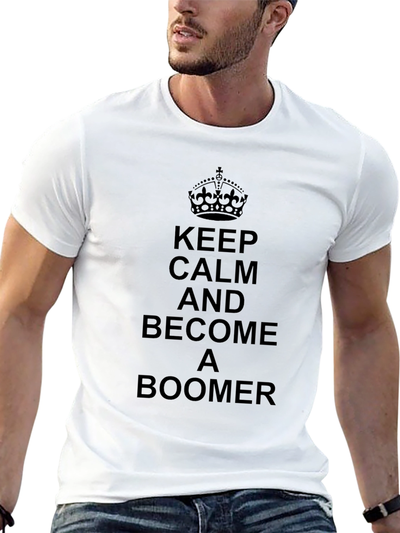 Keep Calm & Become a Boomer Graphic Tee