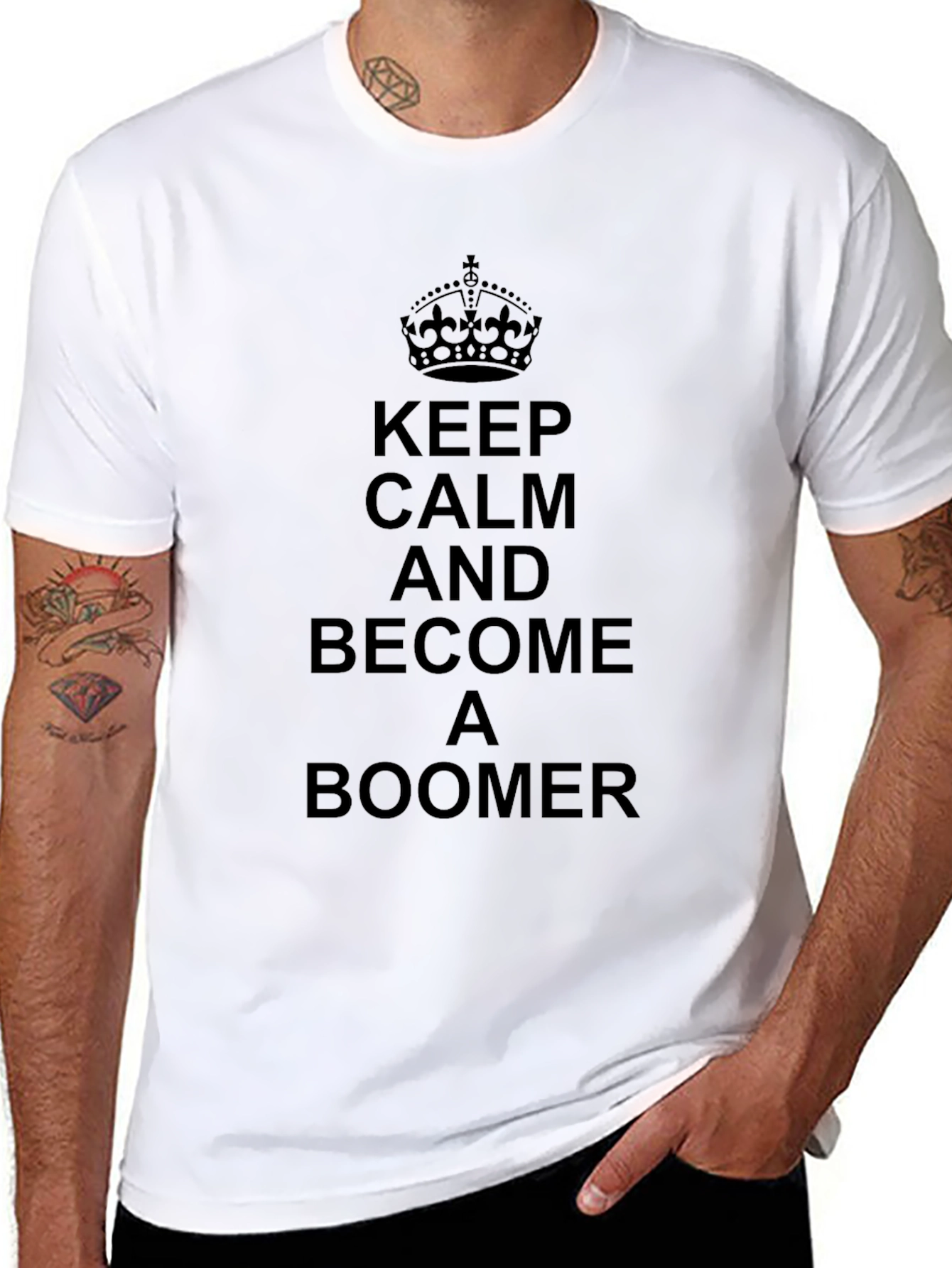 Keep Calm & Become a Boomer Graphic Tee