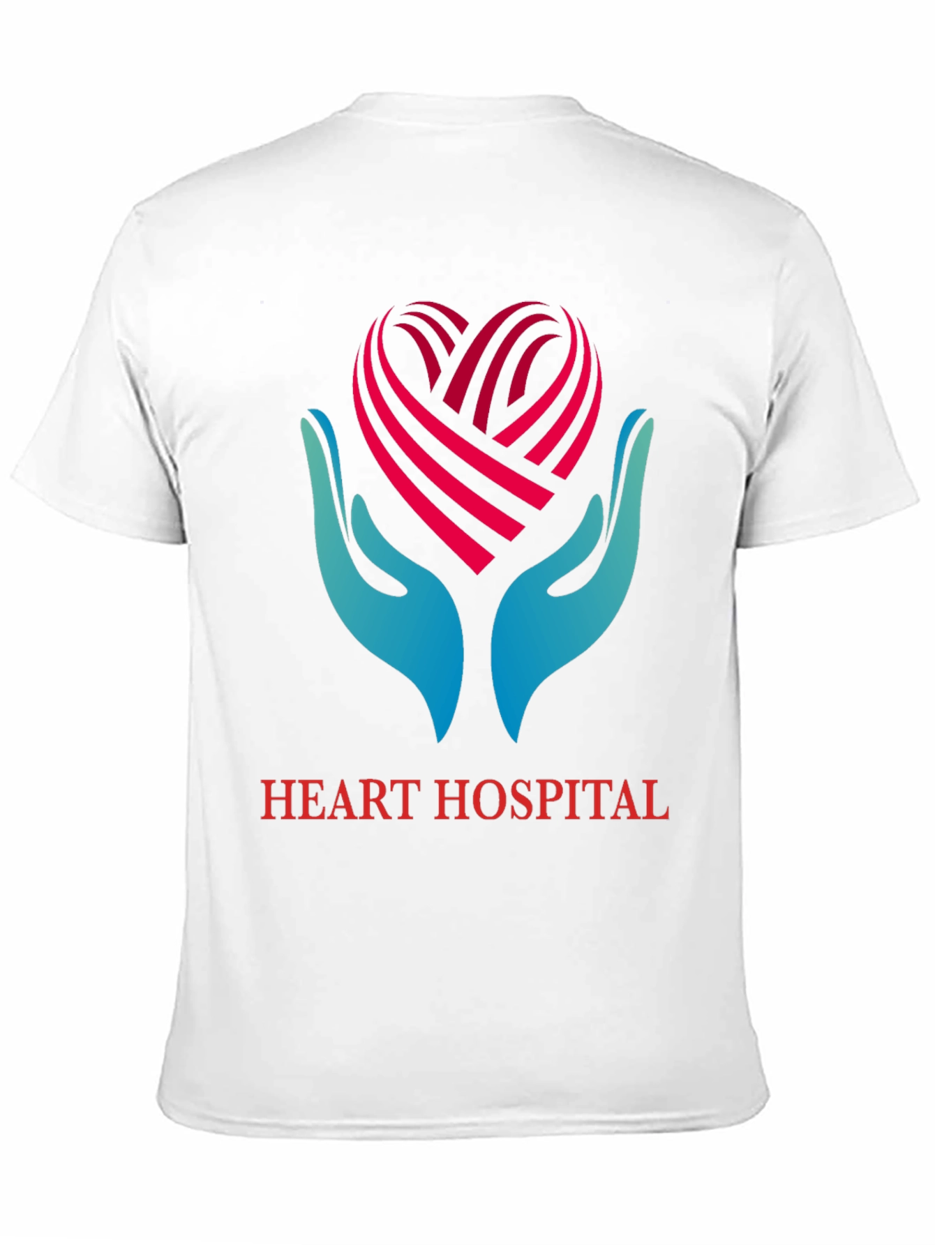 Heart Hospital Graphic T-Shirt - Medical Love Tee