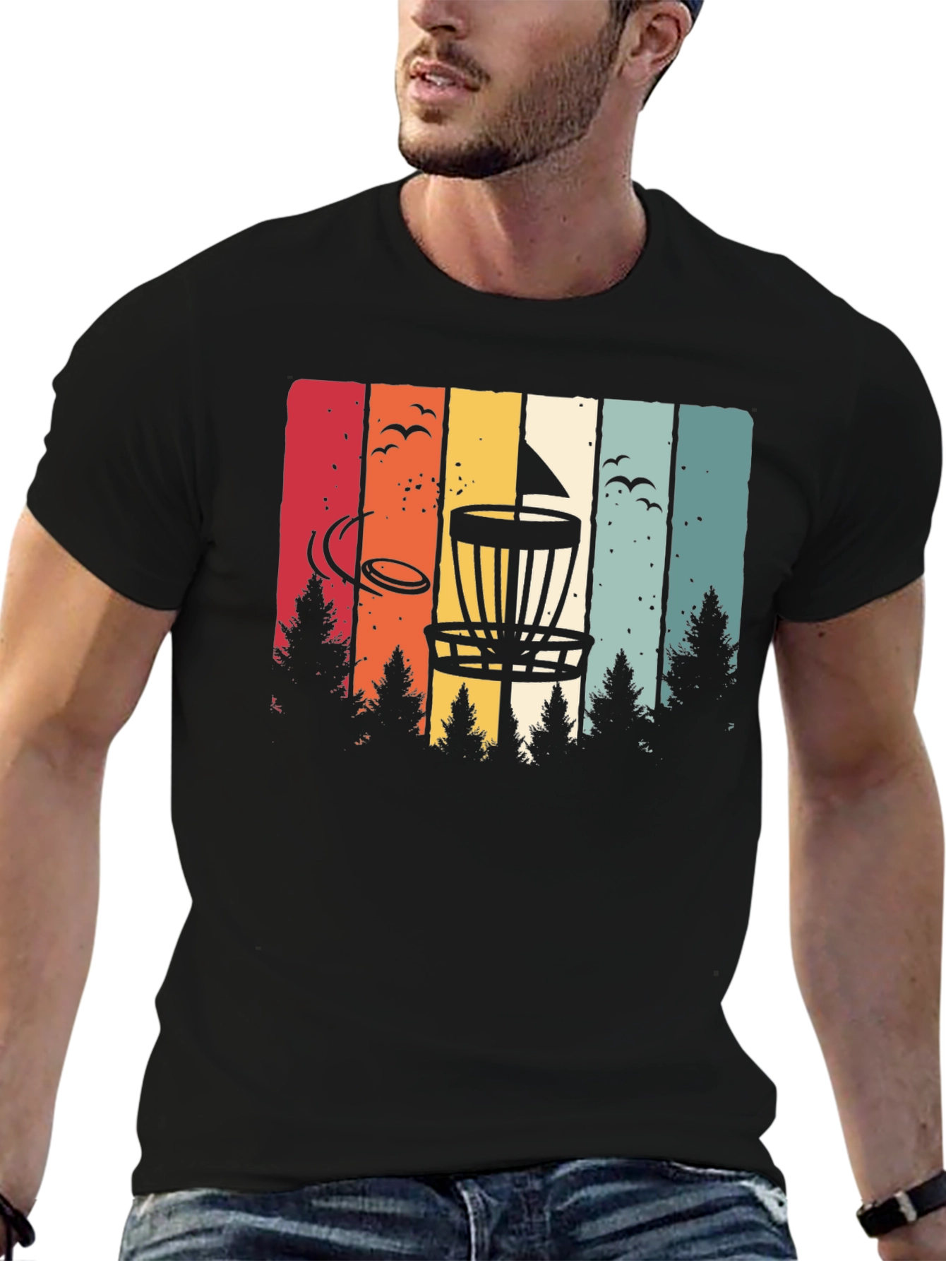 Retro Disc Golf T-Shirt | Sporty & Stylish