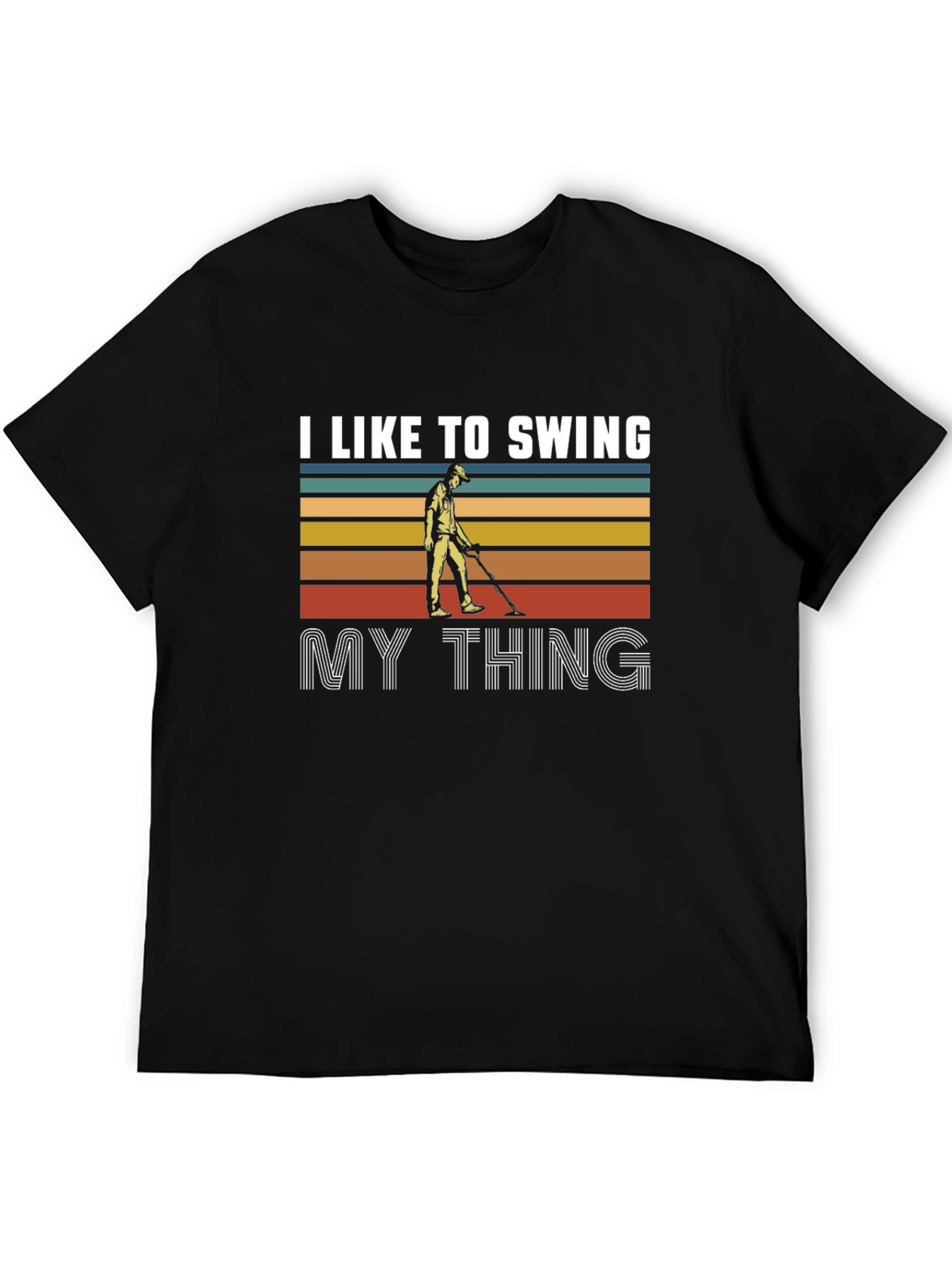 I Like to Swing My Thing Retro T-Shirt