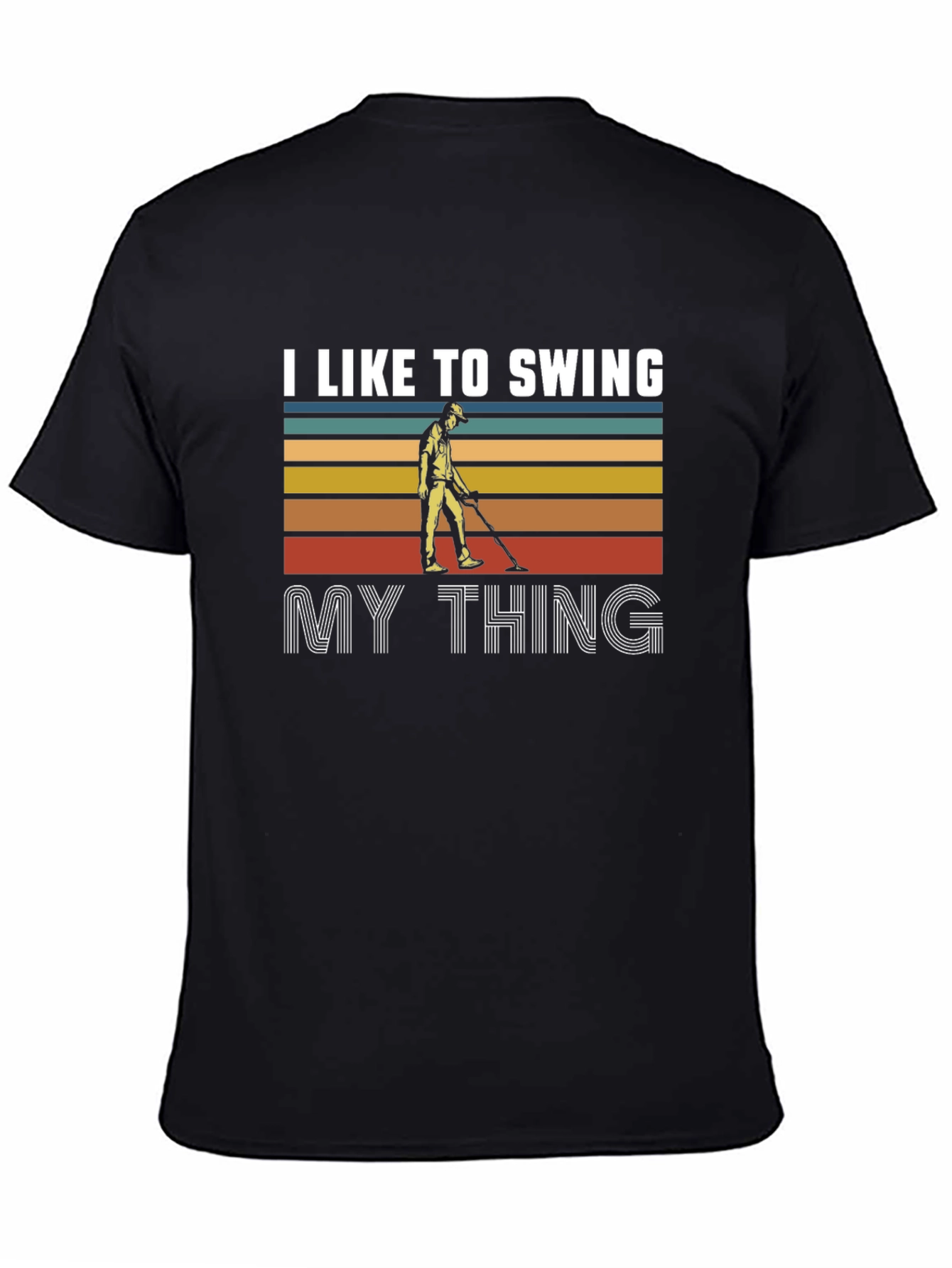 I Like to Swing My Thing Retro T-Shirt