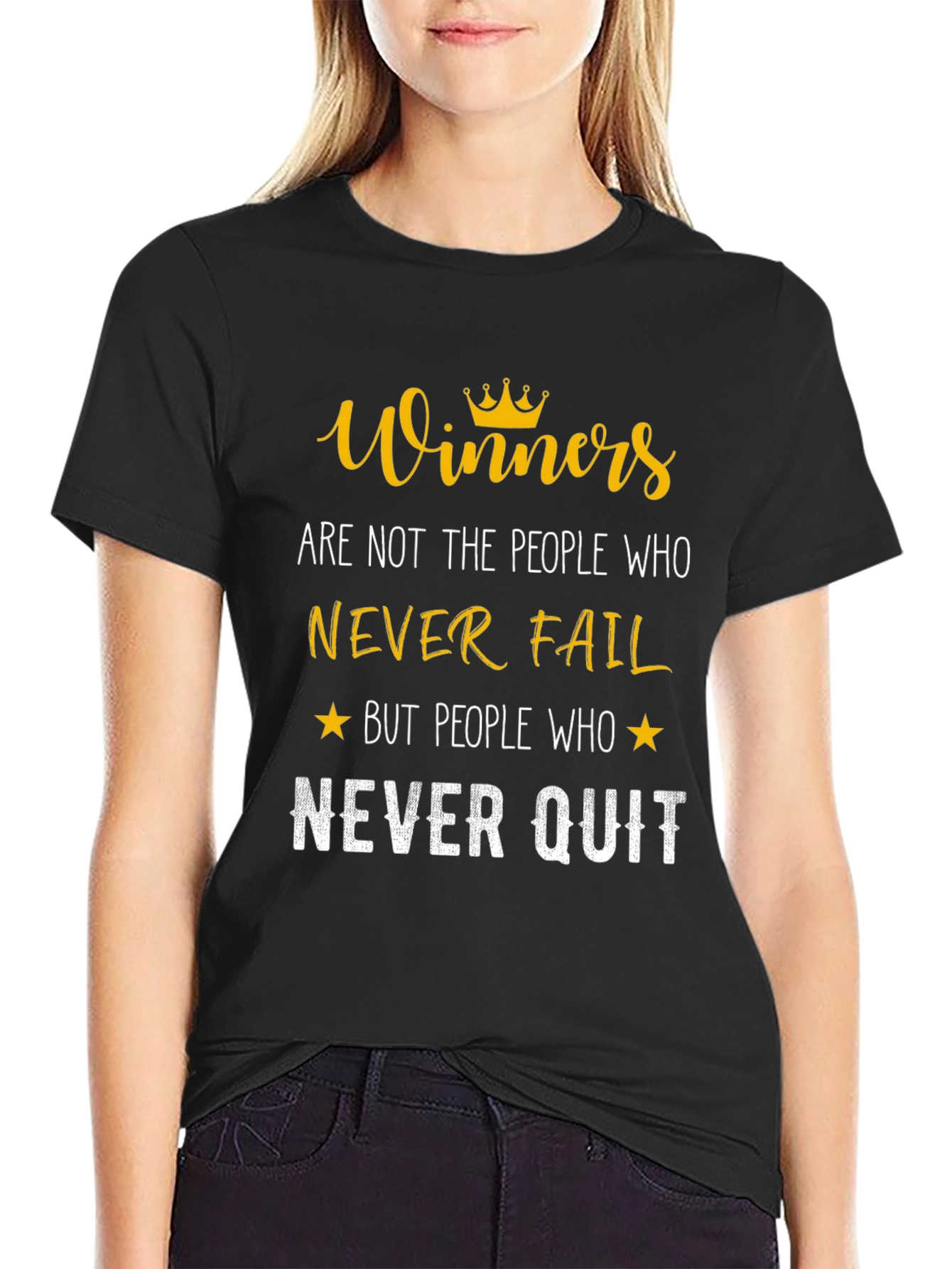 Winners Never Quit T-Shirt