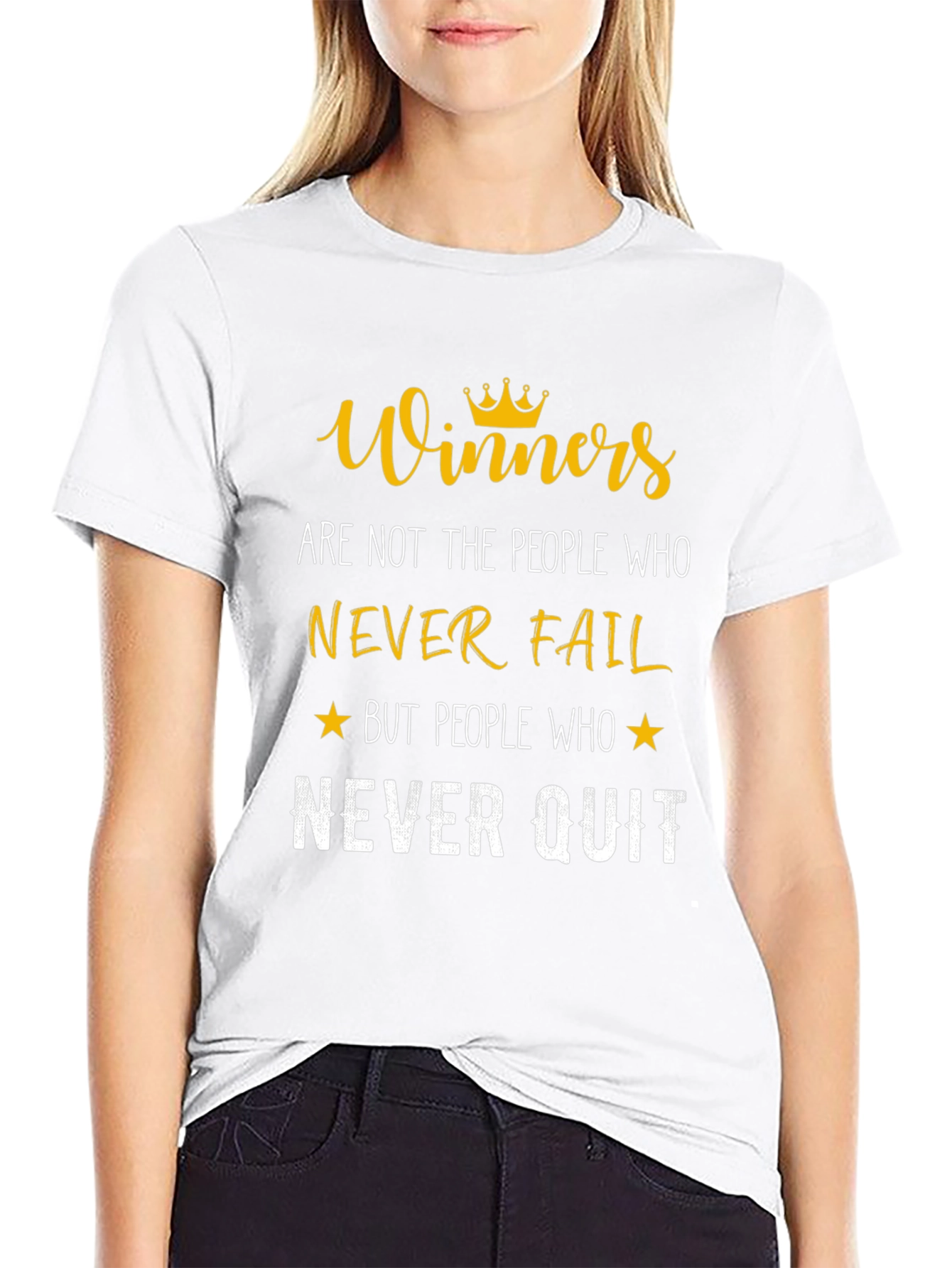 Winners Never Quit T-Shirt