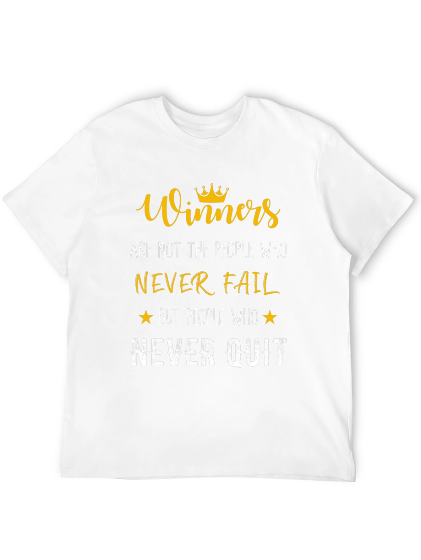 Winners Never Quit T-Shirt