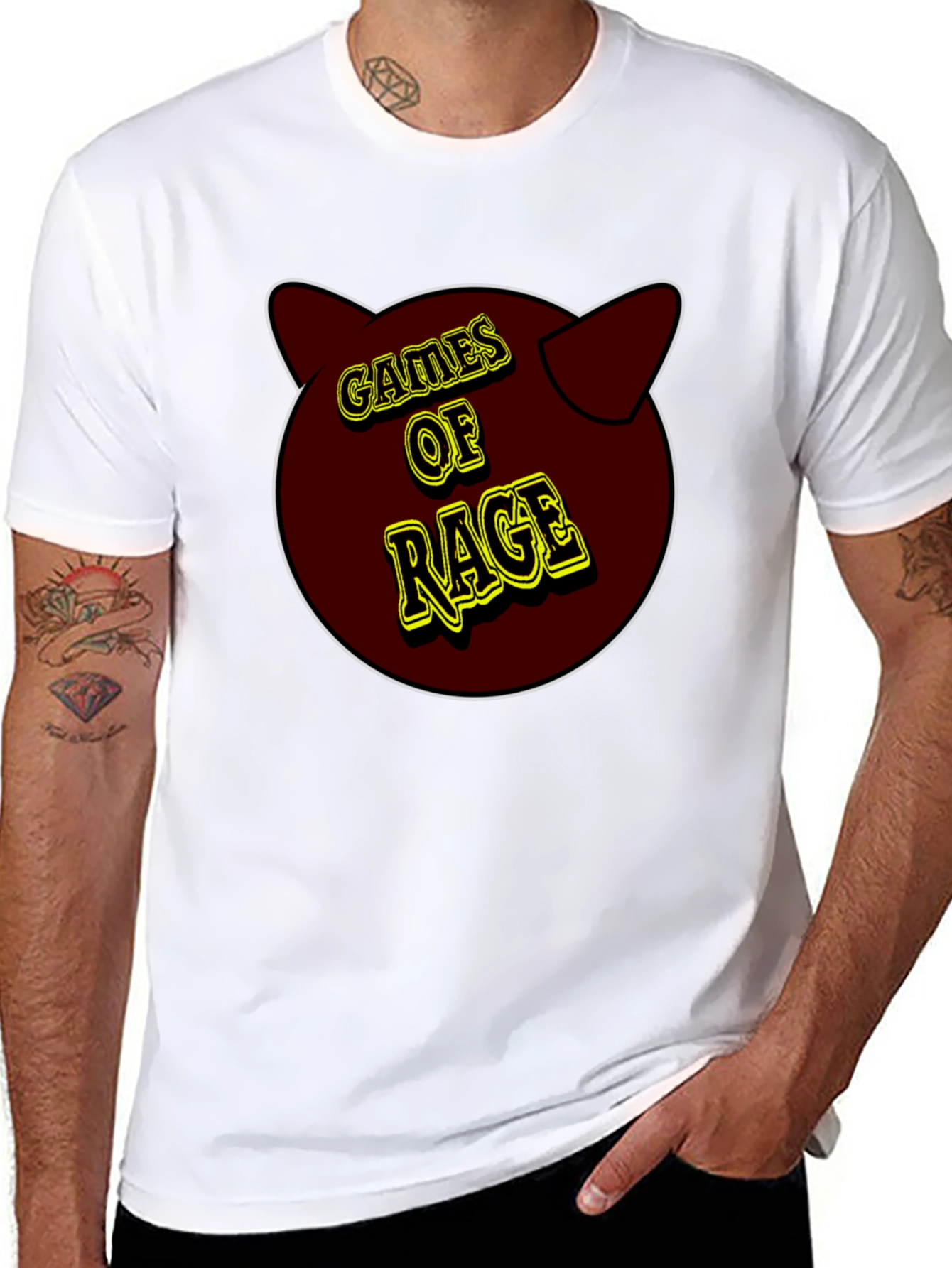 Games of Rage T-Shirt - Black