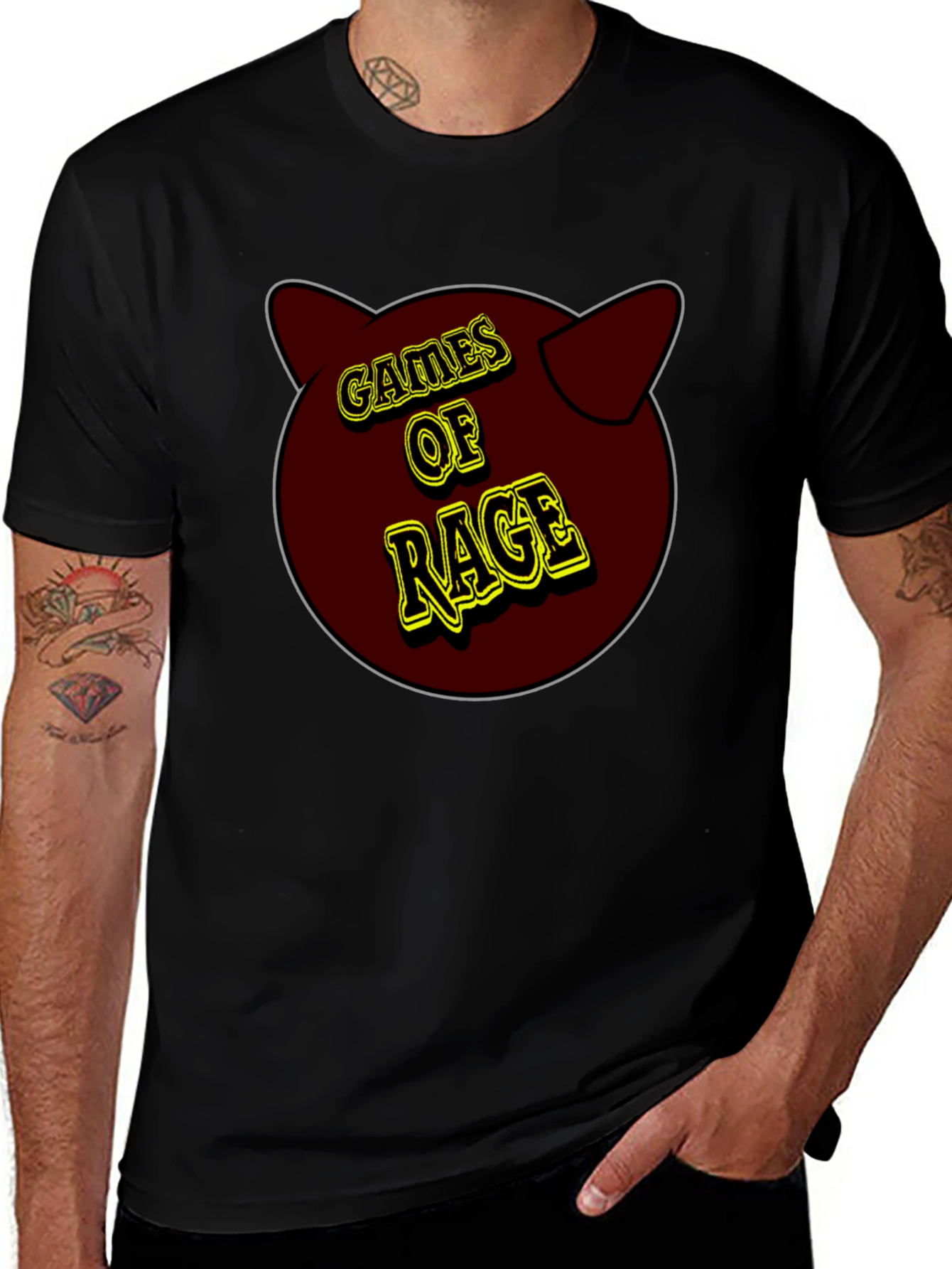 Games of Rage T-Shirt - Black