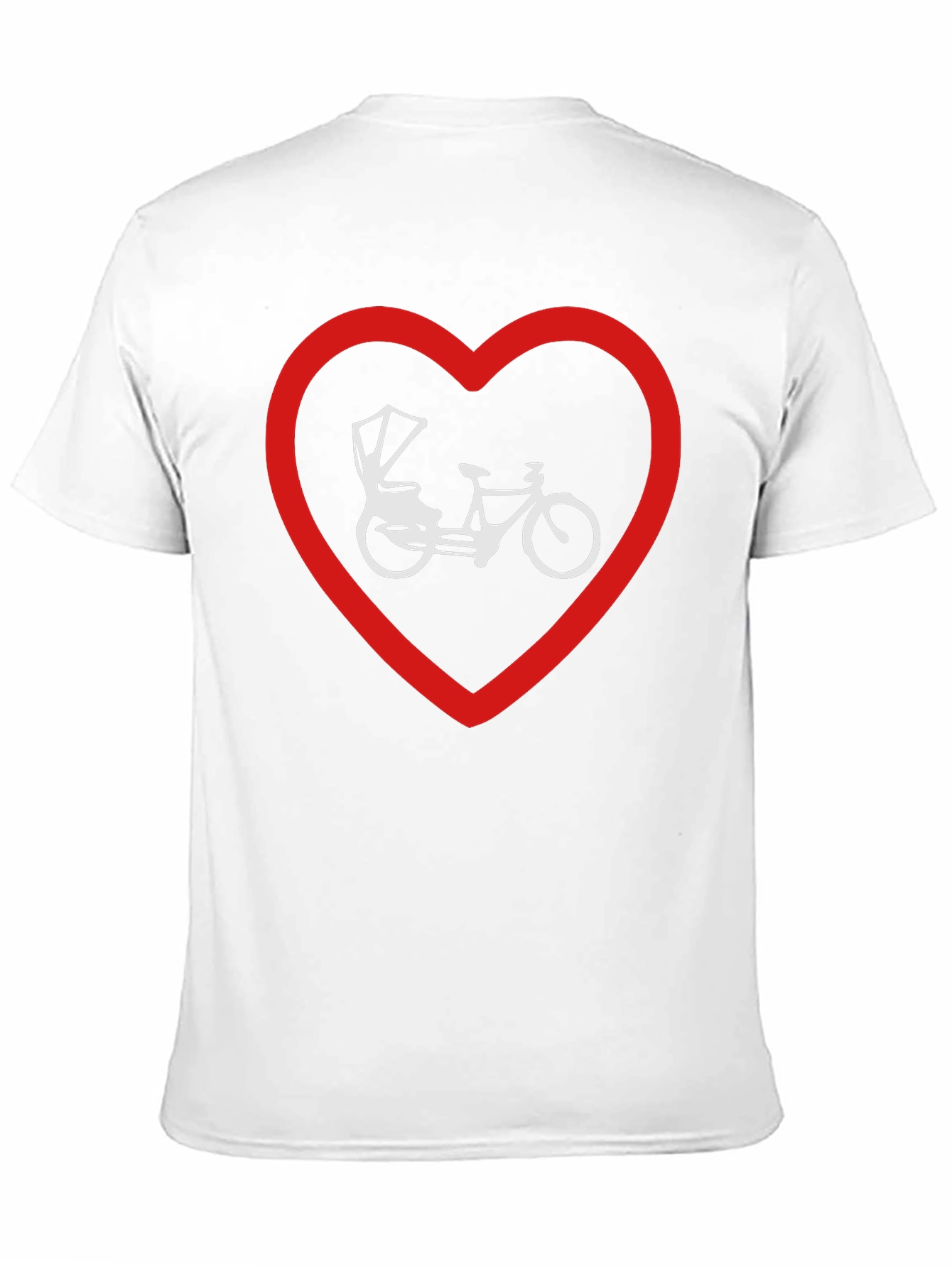 Heart Rickshaw Graphic Tee - Stylish Black T-Shirt