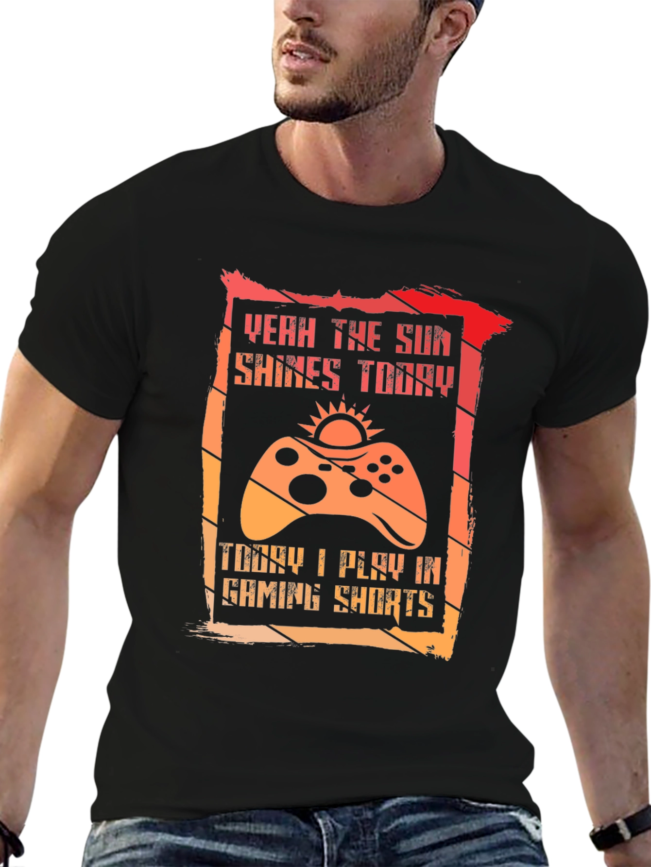 Gaming Shorts T-Shirt Gamer Apparel