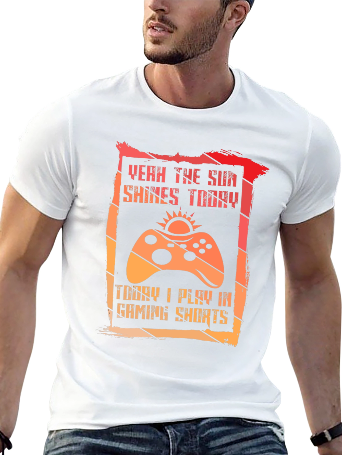 Gaming Shorts T-Shirt Gamer Apparel