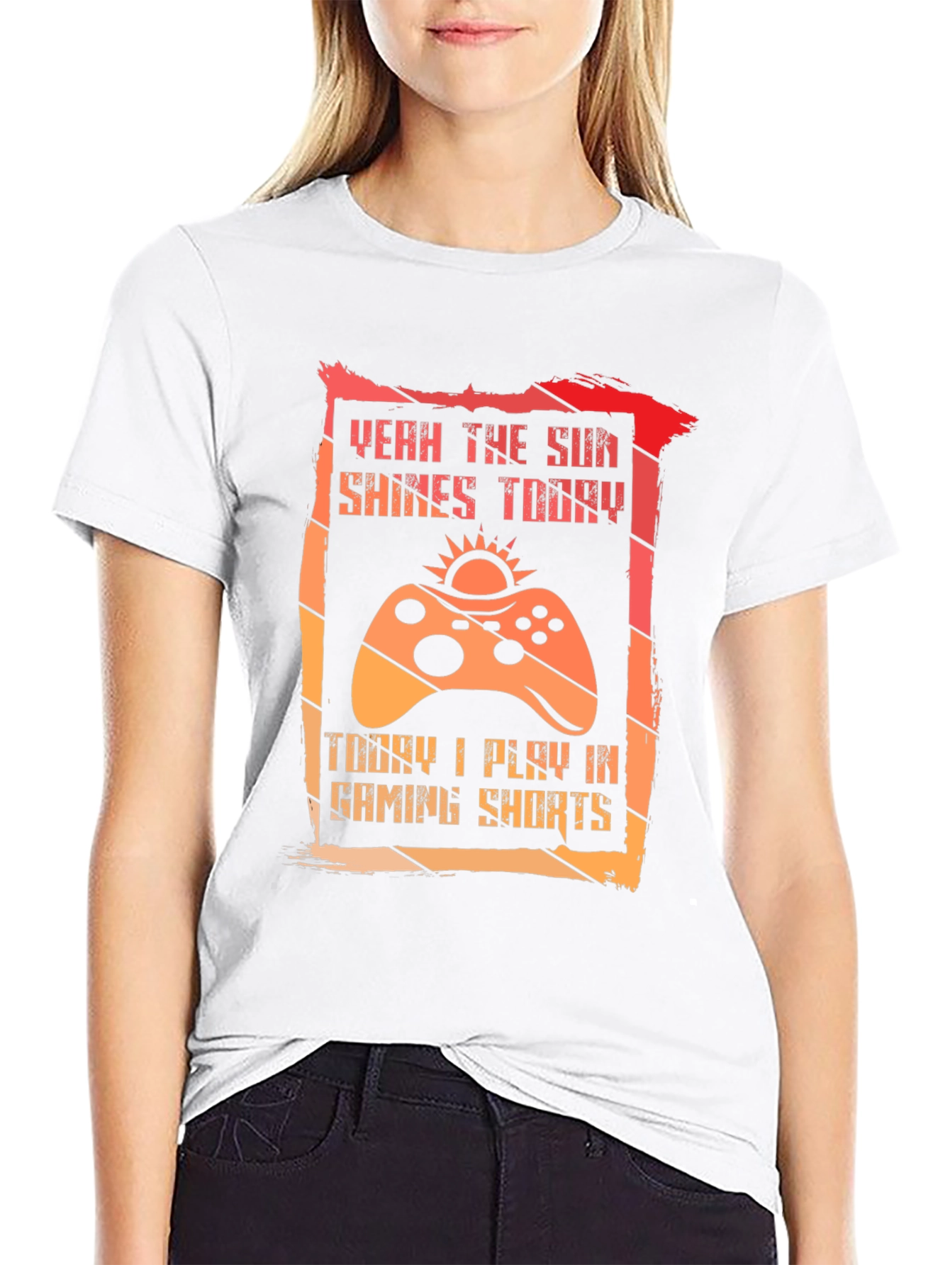 Gaming Shorts T-Shirt Gamer Apparel