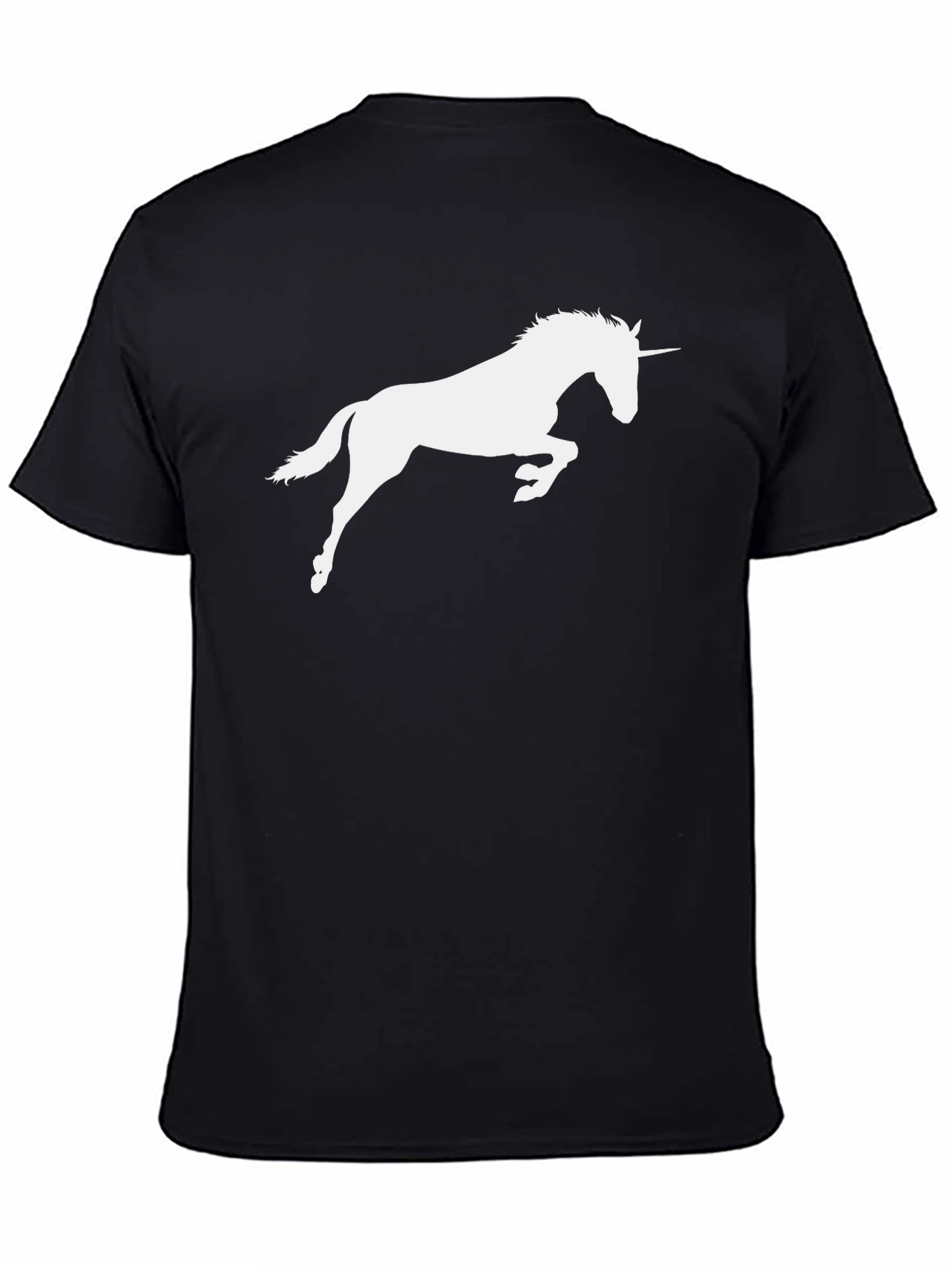 Unicorn Graphic Tee - Black