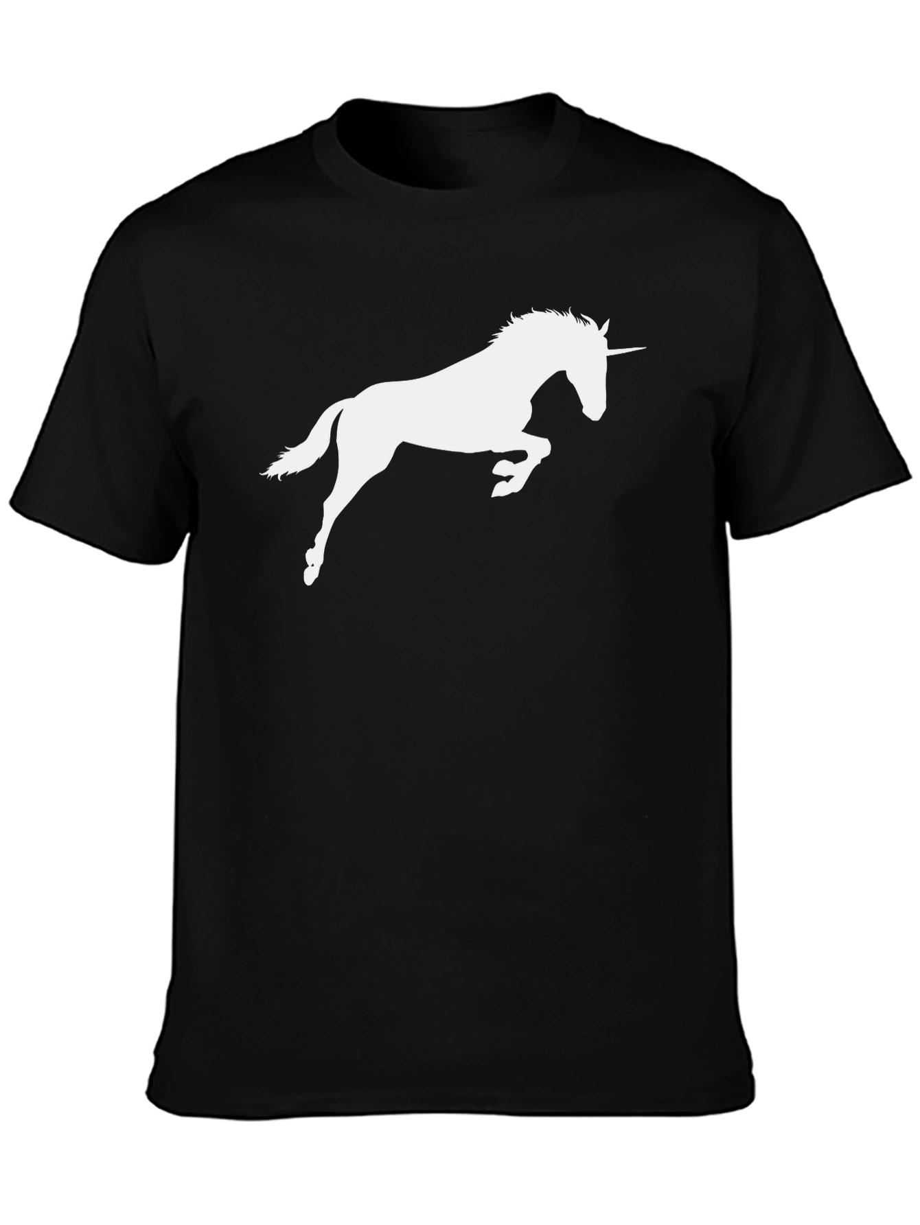 Unicorn Graphic Tee - Black