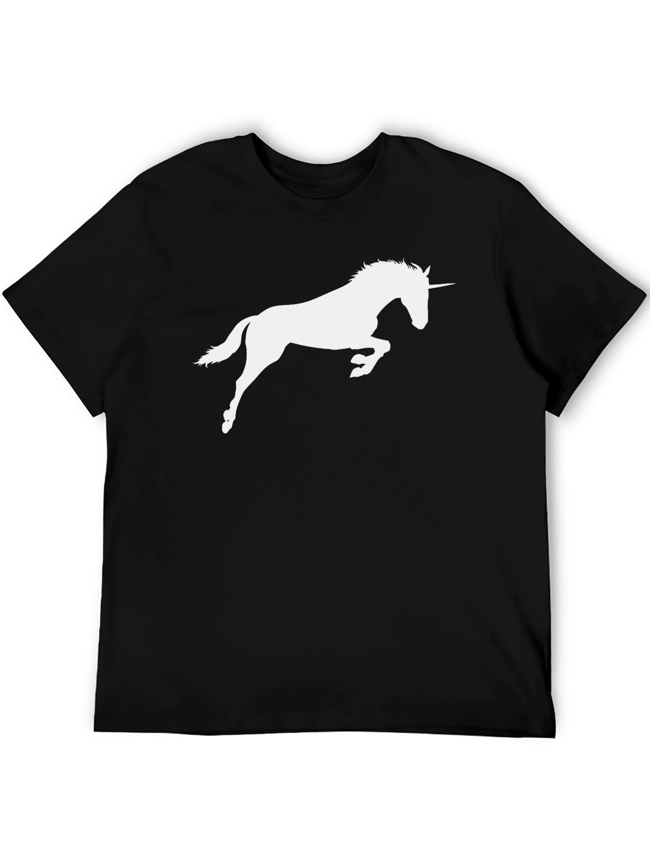 Unicorn Graphic Tee - Black