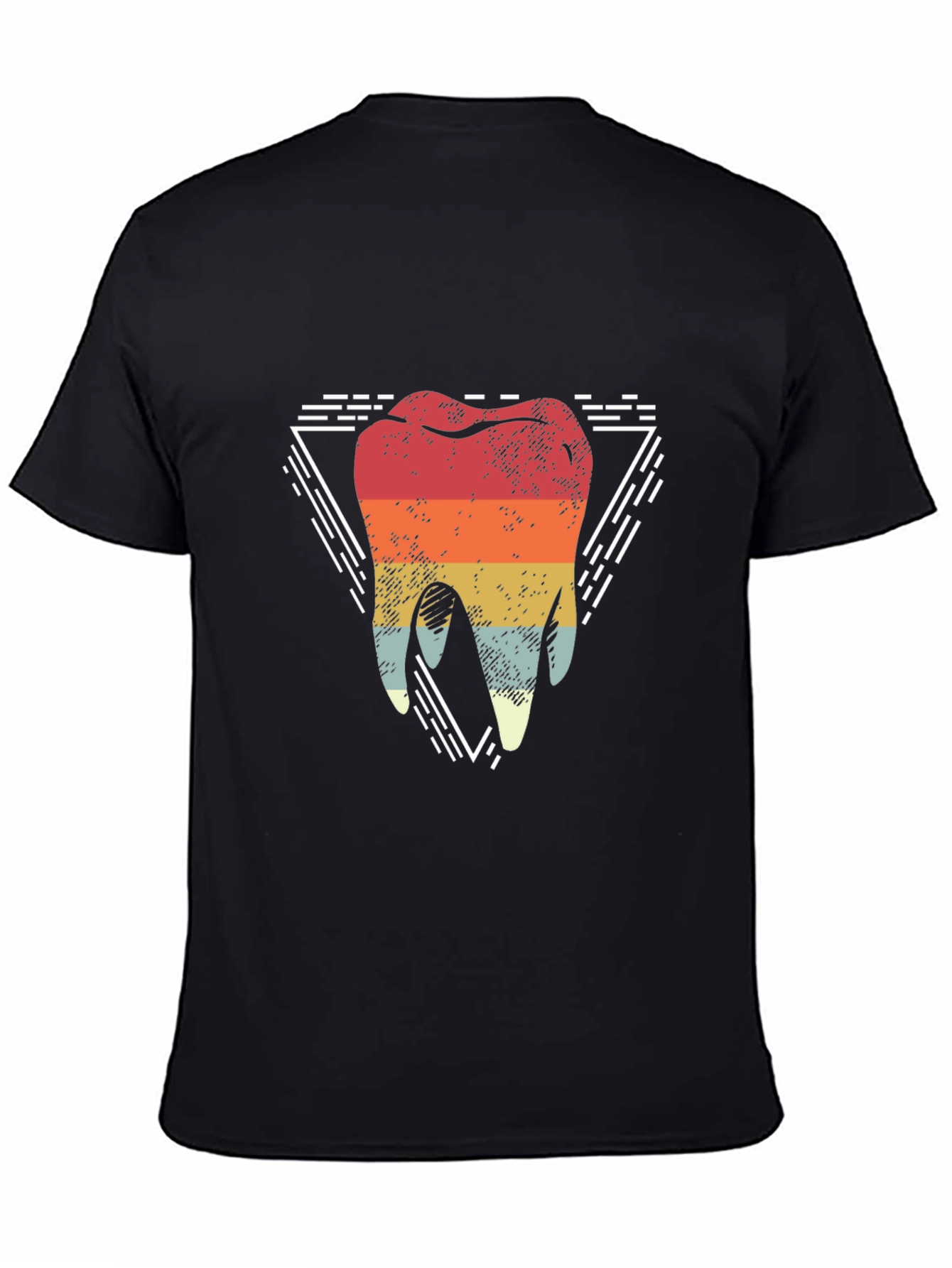 Retro Tooth Graphic T-Shirt Dental Humor Tee
