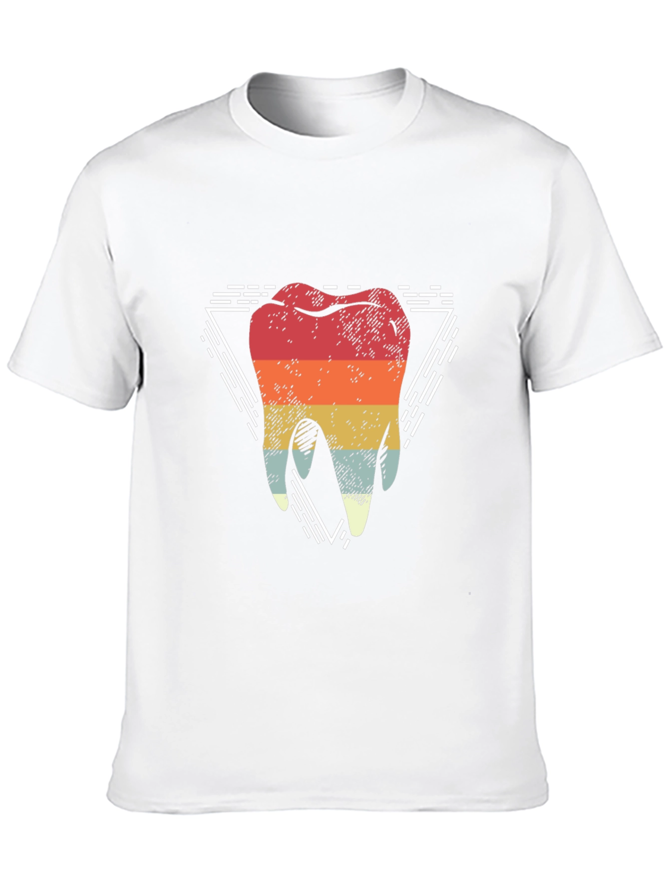 Retro Tooth Graphic T-Shirt Dental Humor Tee