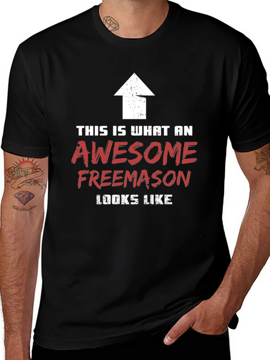 Awesome Freemason T-Shirt - Novelty Graphic Tee