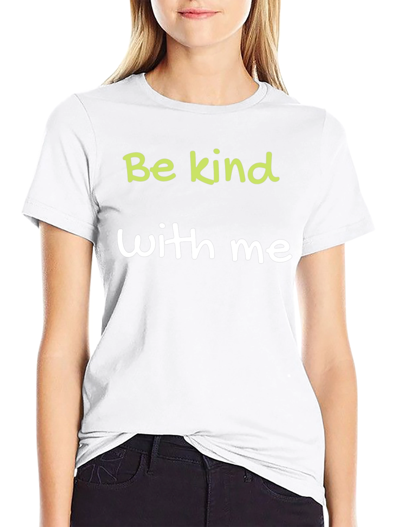 Be Kind With Me Graphic Tee - Casual Style