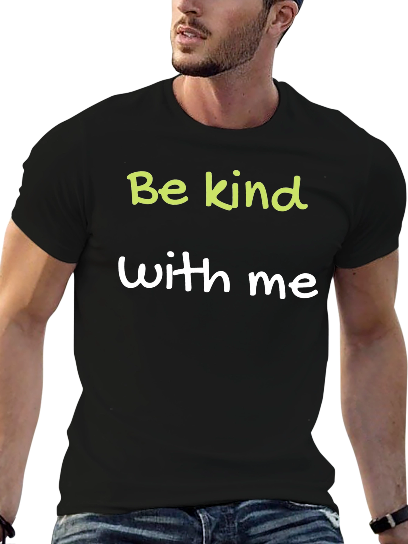 Be Kind With Me Graphic Tee - Casual Style