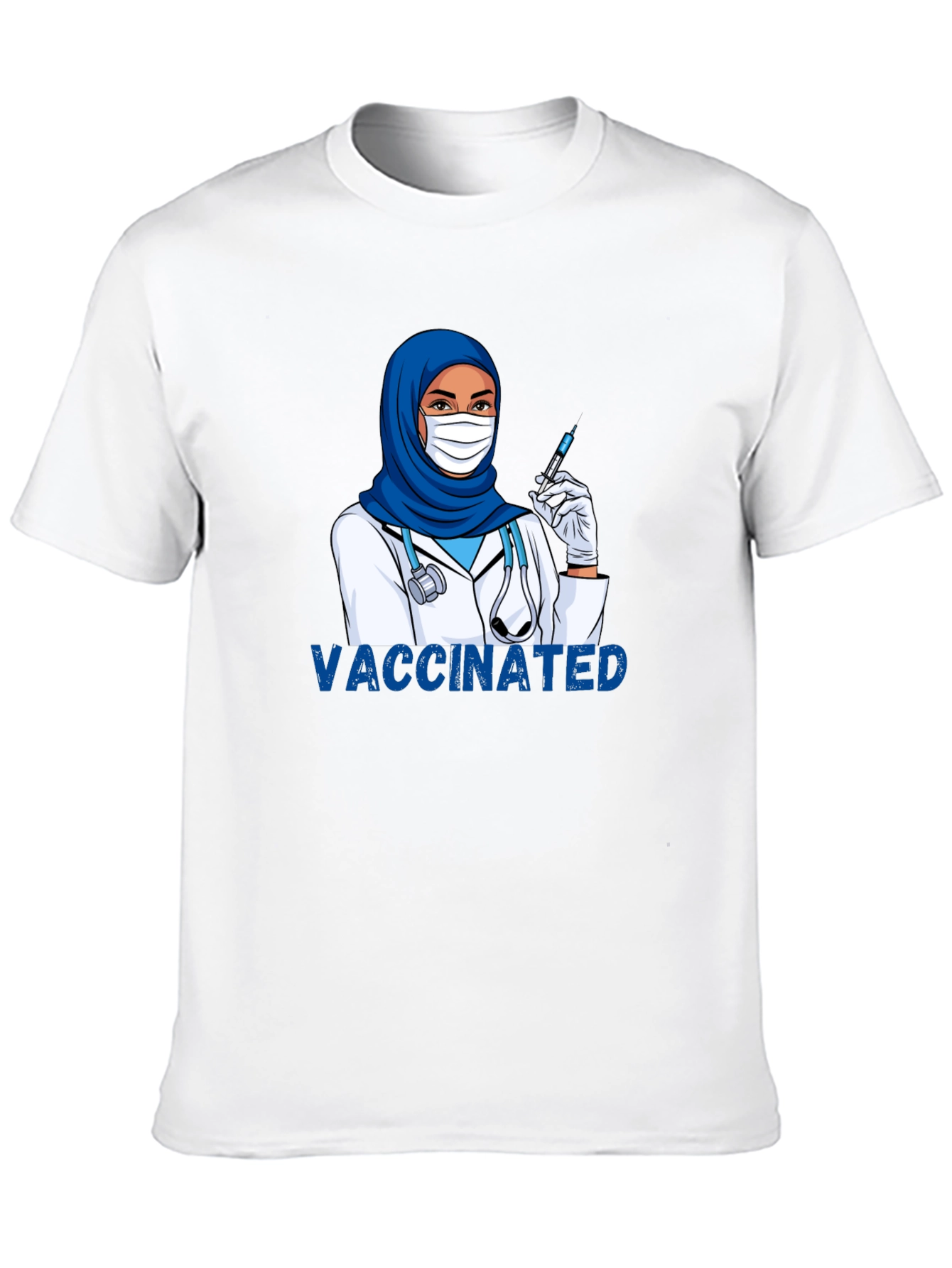 Vaccinated Muslim Doctor T-Shirt