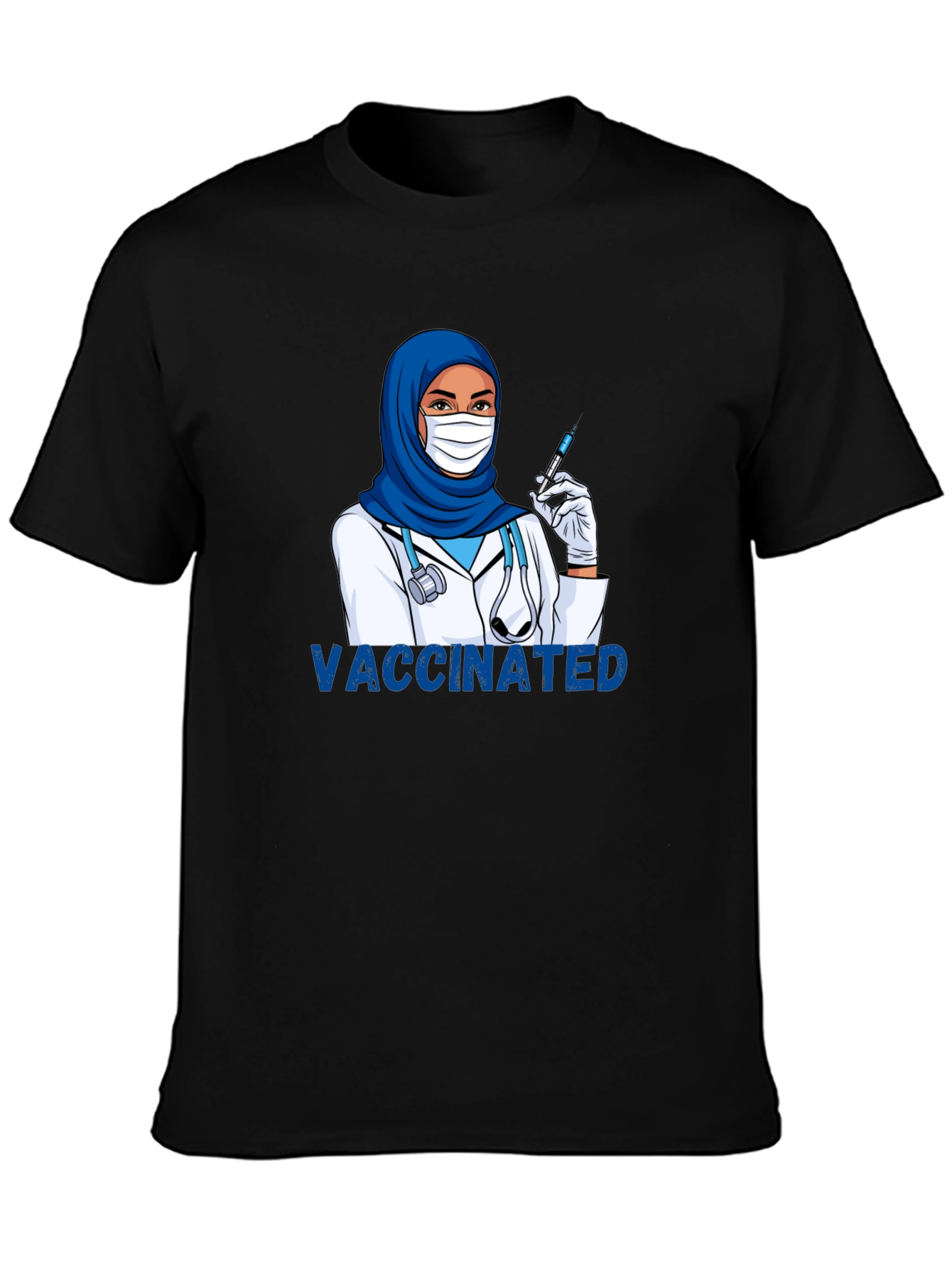 Vaccinated Muslim Doctor T-Shirt