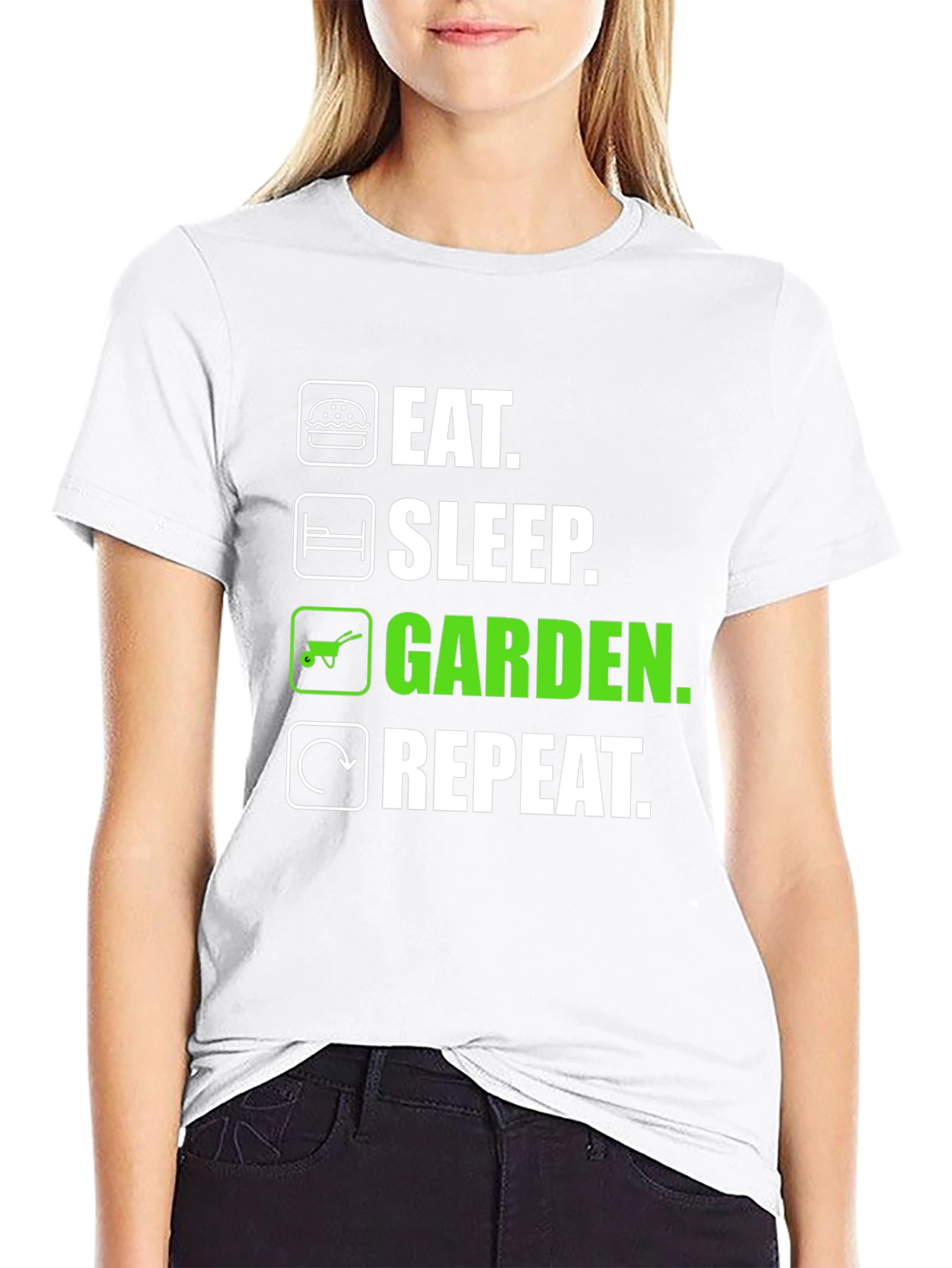 Eat Sleep Garden Repeat T-Shirt